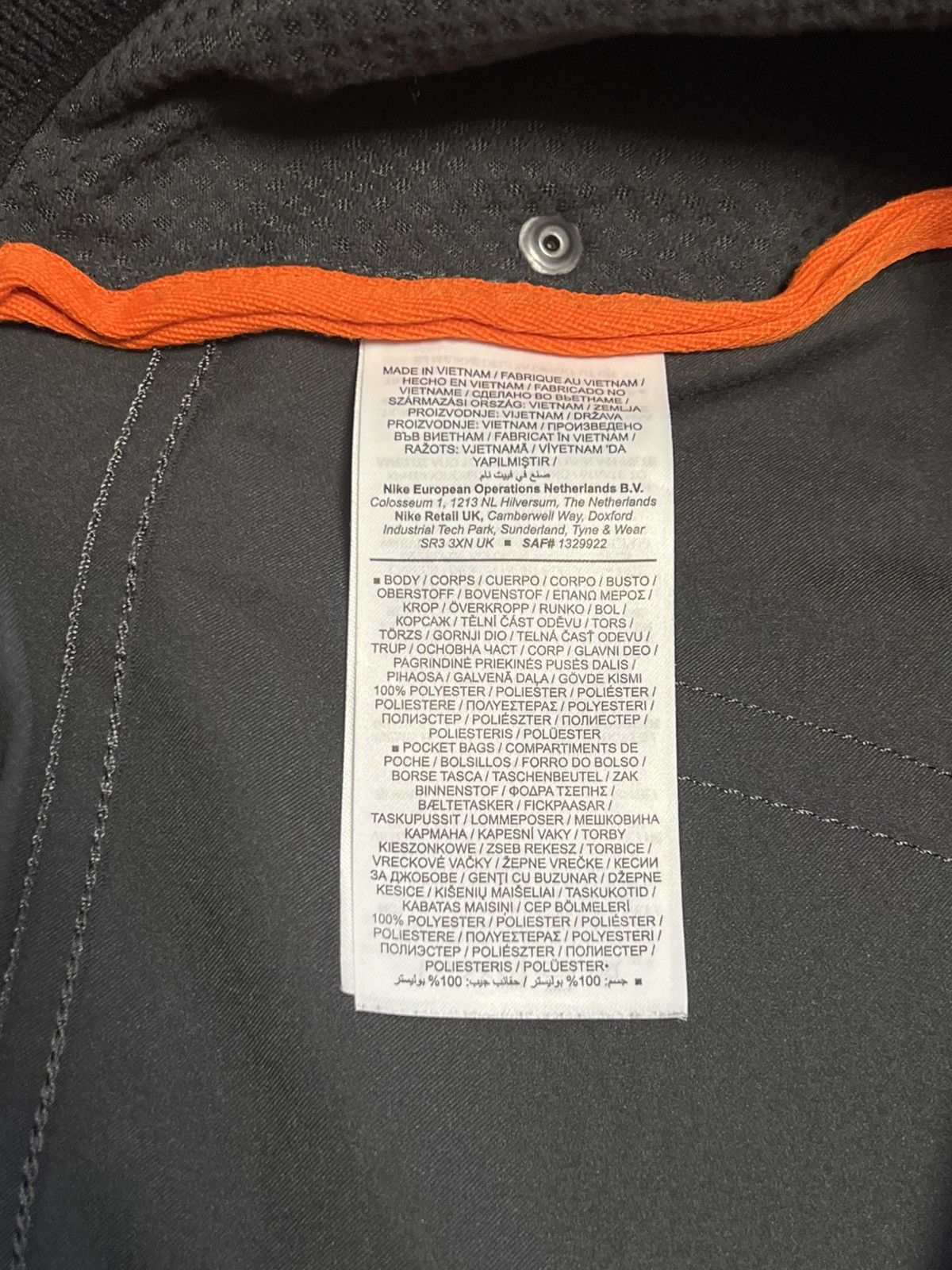 Nike NIKE DRI-FIT Repel 5 Pocket Slim Fit Golf Pants Dark Smoke Size US 32 / EU 48 - 17 Thumbnail