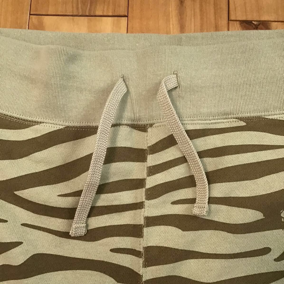 BAPE Zebra camo sweat shorts a bathing ape NIGO ★size M