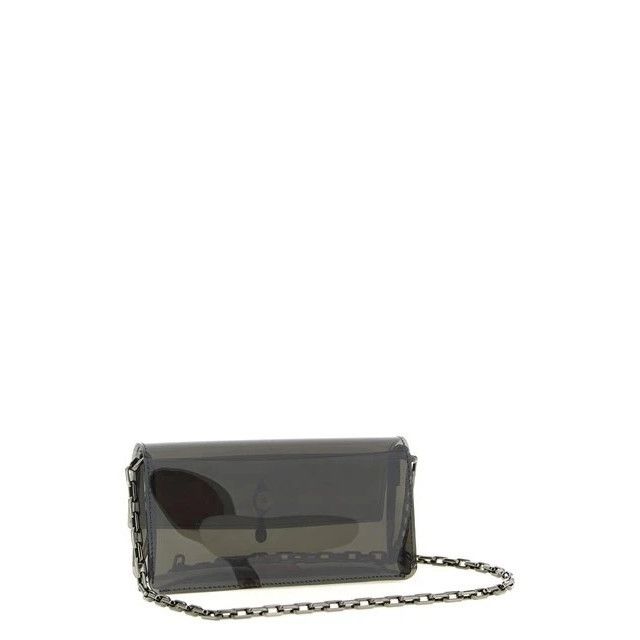 Christian Louboutin CHRISTIAN LOUBOUTIN Bettina Mini Strap Clutch Bag Black New Size ONE SIZE - 2 Thumbnail