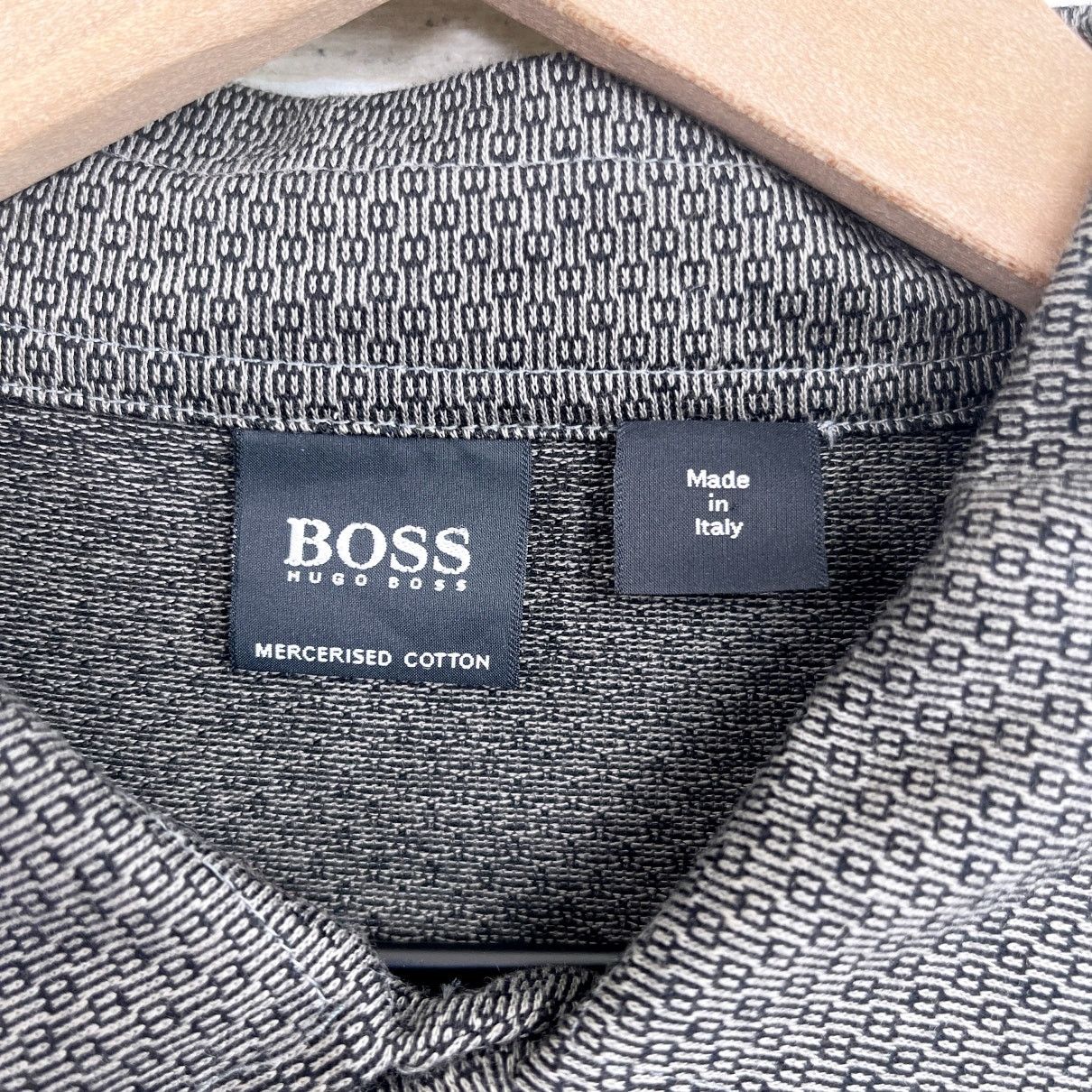Hugo Boss Hugo Boss Luxury Jersey Stretch Button Shirt Brown Mens XL Size US XL / EU 56 / 4 - 5 Thumbnail
