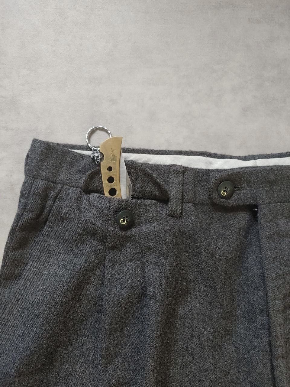 Burberry × Burberry Prorsum × Vintage Vintage 90s Burberrys Suit Casual wool Pants Size US 33 - 6 Thumbnail