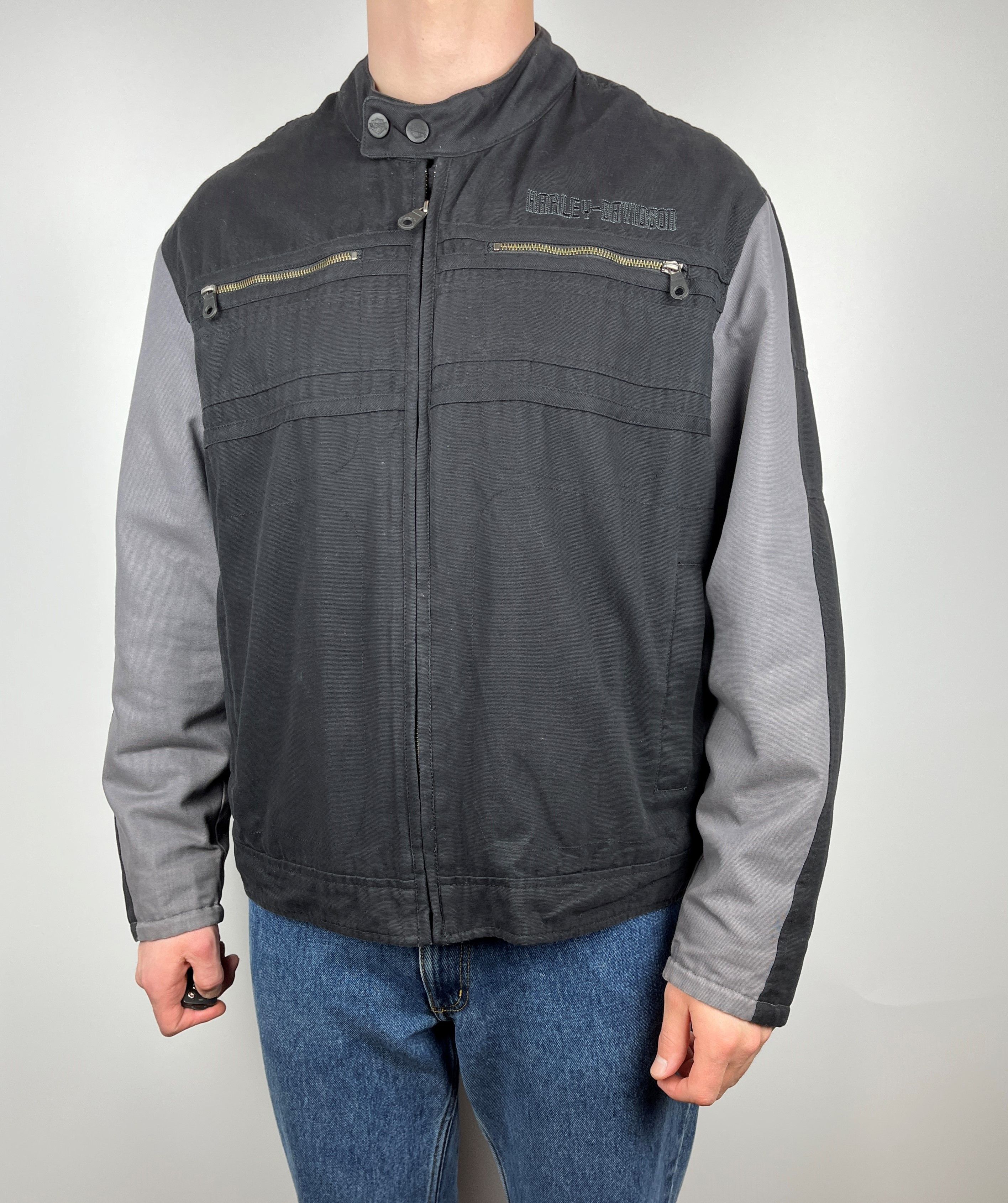 Harley Davidson × Indian Motorcycle Harley-Davidson Vintage Motorcycles Jacket 00's Racing Y2K Size US XL / EU 56 / 4 - 7 Thumbnail