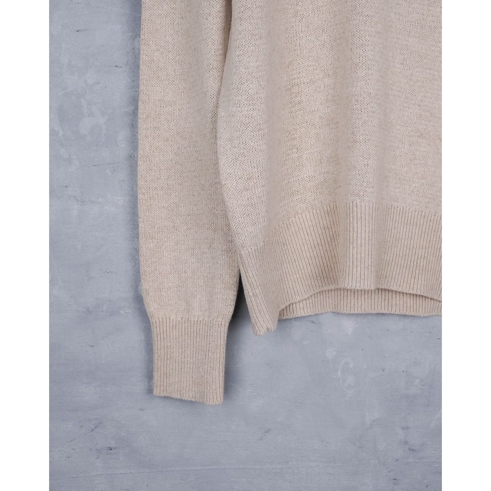 Acne Studios Acne studios jena linen blend beige crewneck knit sweater Size US XS / EU 42 / 0 - 7 Thumbnail
