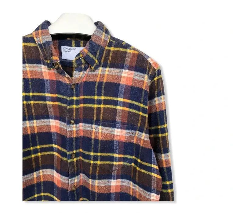 Ciaopanic Japanese Brand Ciopanic plaid Tartan Flannel Shirt 👕 Size US S / EU 44-46 / 1 - 2 Thumbnail