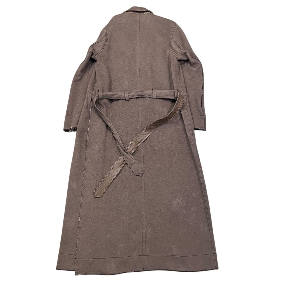 Takahiromiyashita The Soloist. TAKAHIROMIYASHITA The Soloist. Cashmere Taupe Wrapping Coat Size US S / EU 44-46 / 1 - 12 Thumbnail