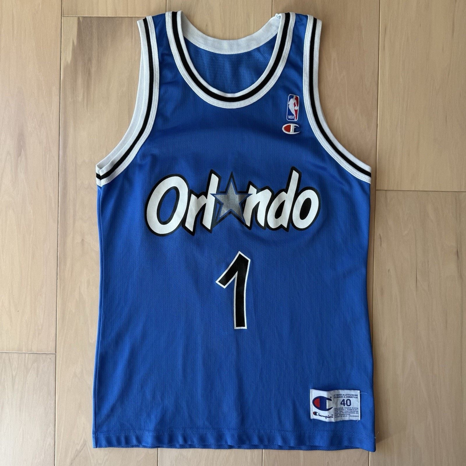 Champion × Vintage Vintage Penny Hardaway Orlando Magic Jersey 40 90s Champion Size US S / EU 44-46 / 1 - 2 Thumbnail