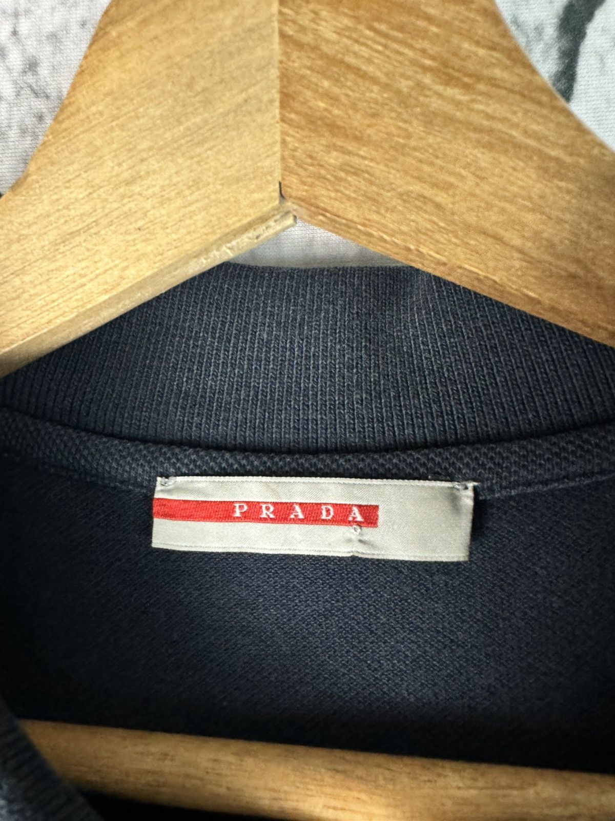 Prada Vintage Prada Luxury Designer Archival Polo Shirt Size US S / EU 44-46 / 1 - 3 Thumbnail