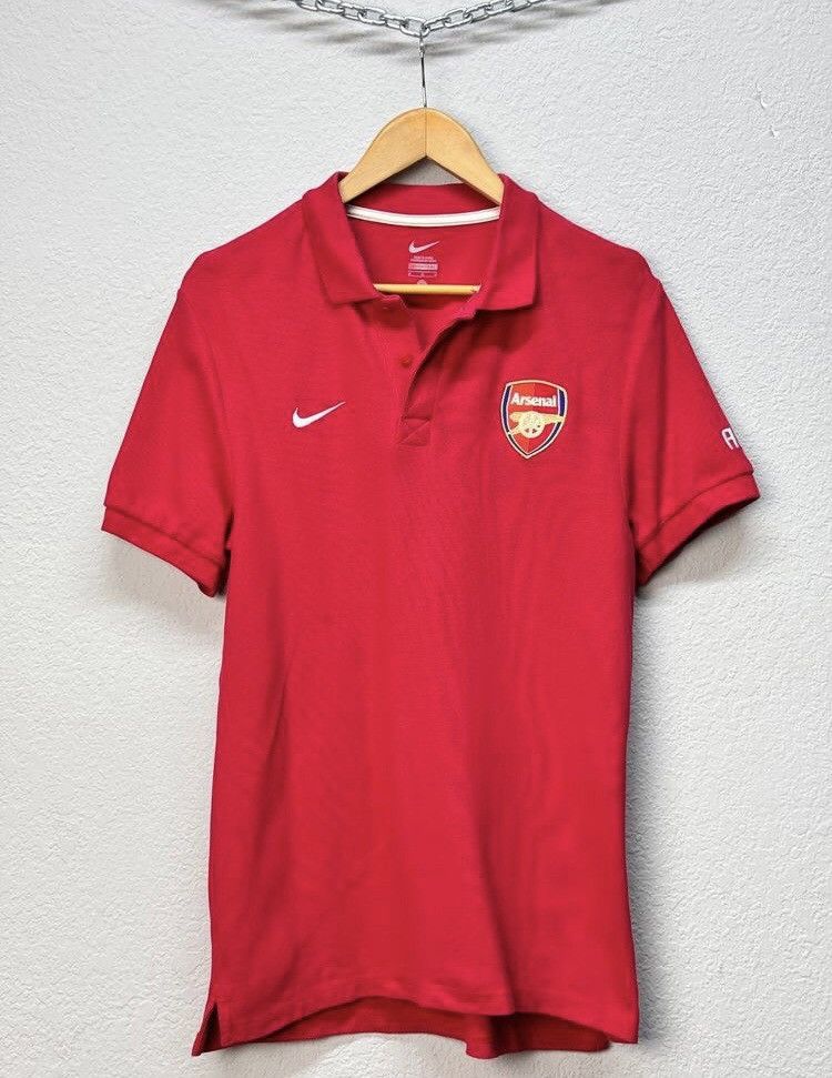 Nike × Vintage Nike Arsenal Jersey England Vintage Shirt Tee Football Size US M / EU 48-50 / 2 - 1 Thumbnail