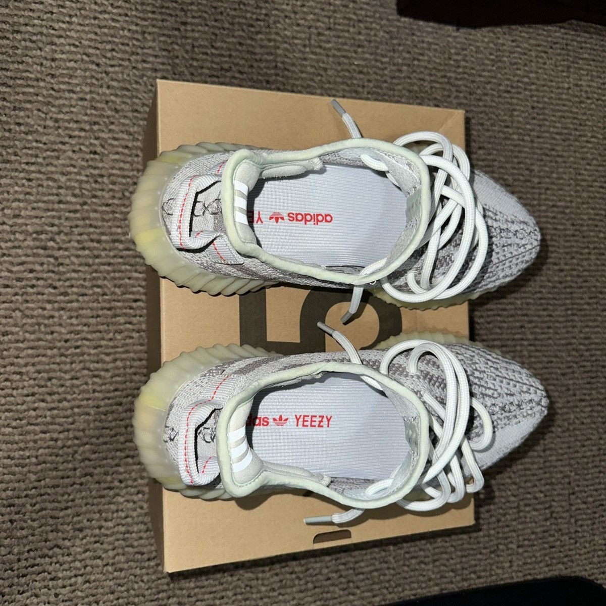 Adidas adidas Yeezy Boost 350 v2 Blue Tint Size US 8 / EU 41 - 4 Thumbnail