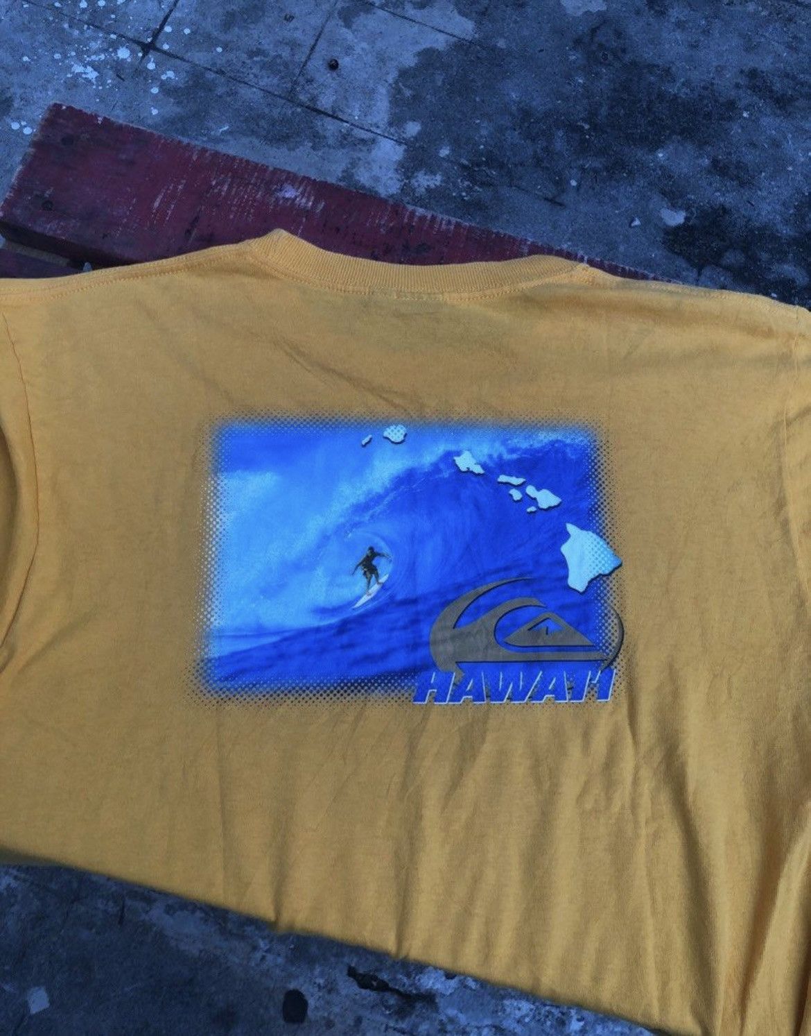 Quiksilver × Vintage Vintage shortsleeve Quicksilver Size US L / EU 52-54 / 3 - 2 Thumbnail