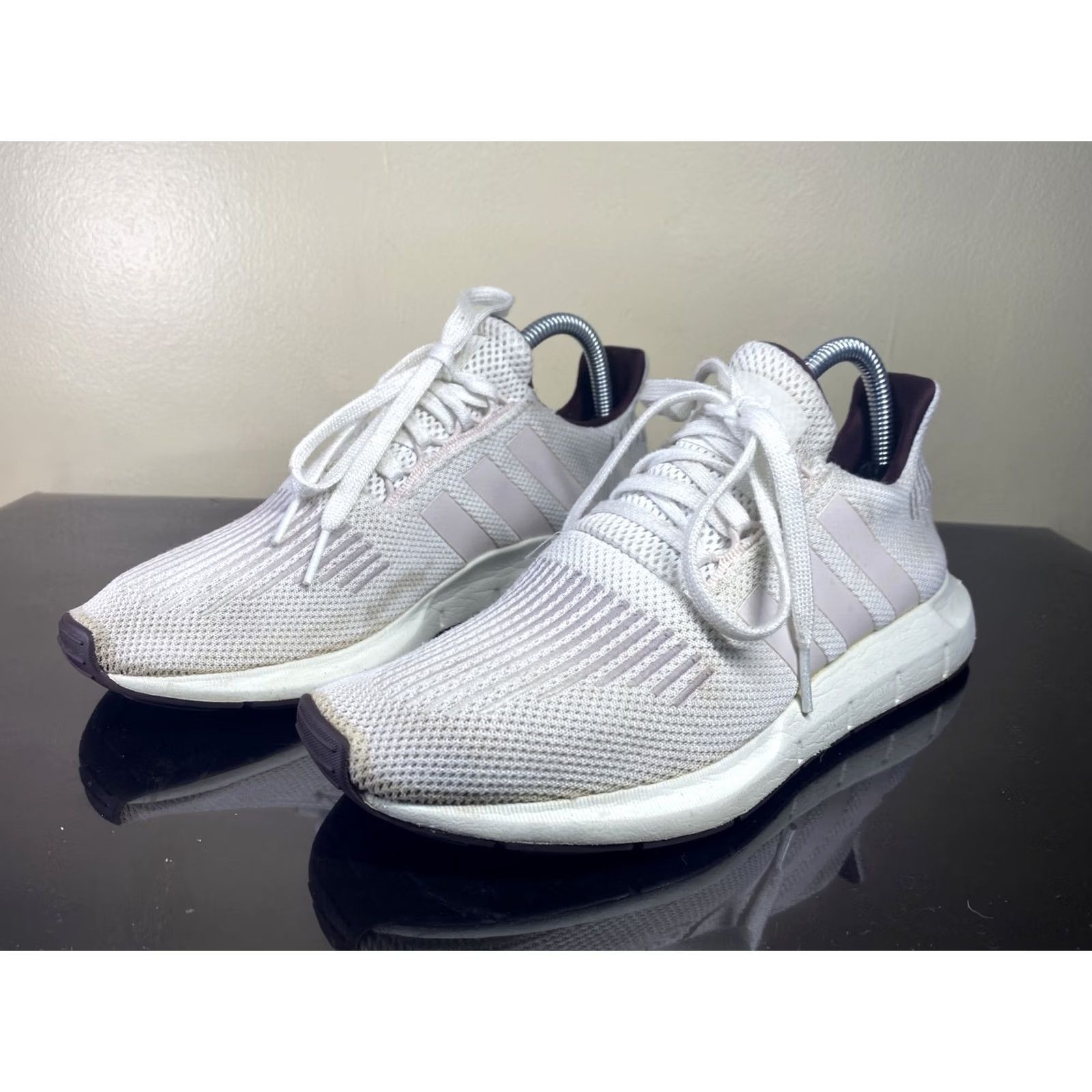 Adidas adidas Sneaker Women 8.5 White Pink SS Athletic Shoes Womens Size 8.5 White Pink Size US 9 / IT 39 - 3 Thumbnail