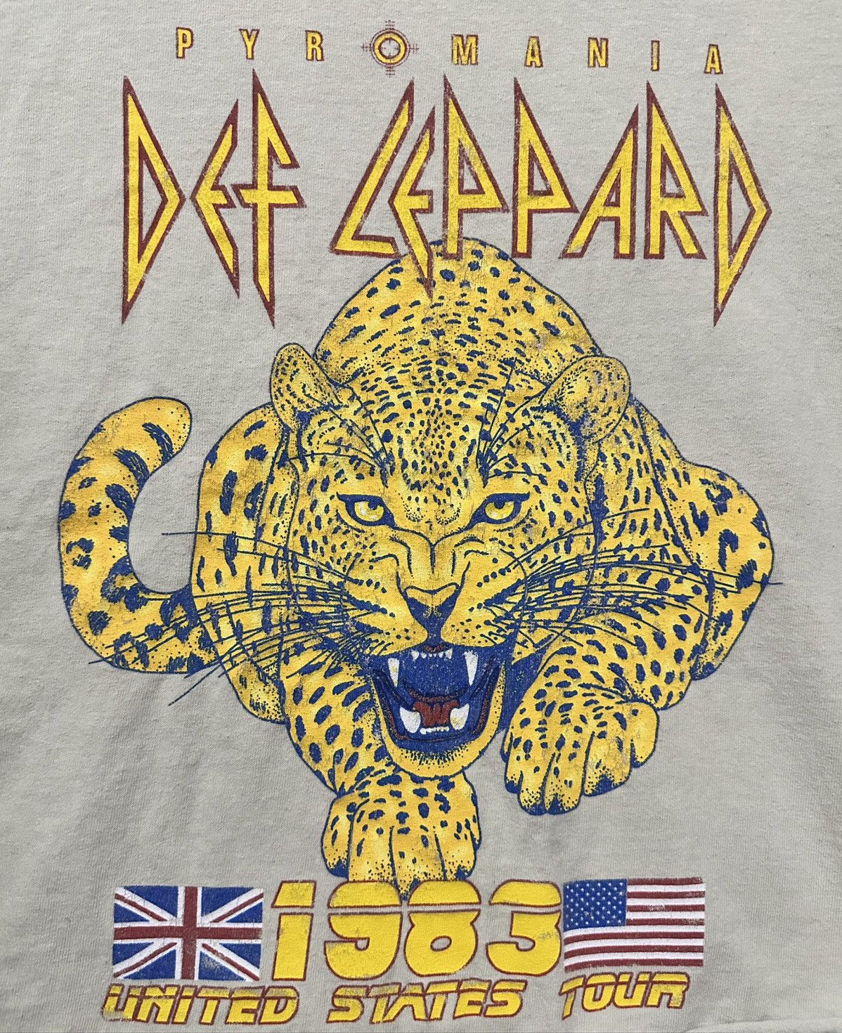Def Leppard Def Leppard Crop shirt Size M / US 6-8 / IT 42-44 - 4 Thumbnail