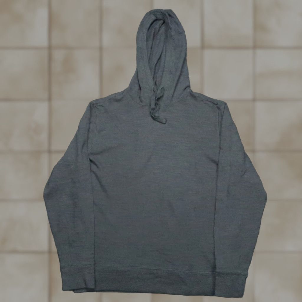 Faherty Faherty Hoodie Mens Medium Gray Sunwashed Slub Midweight Pullover Hooded Size US M / EU 48-50 / 2 - 1 Thumbnail