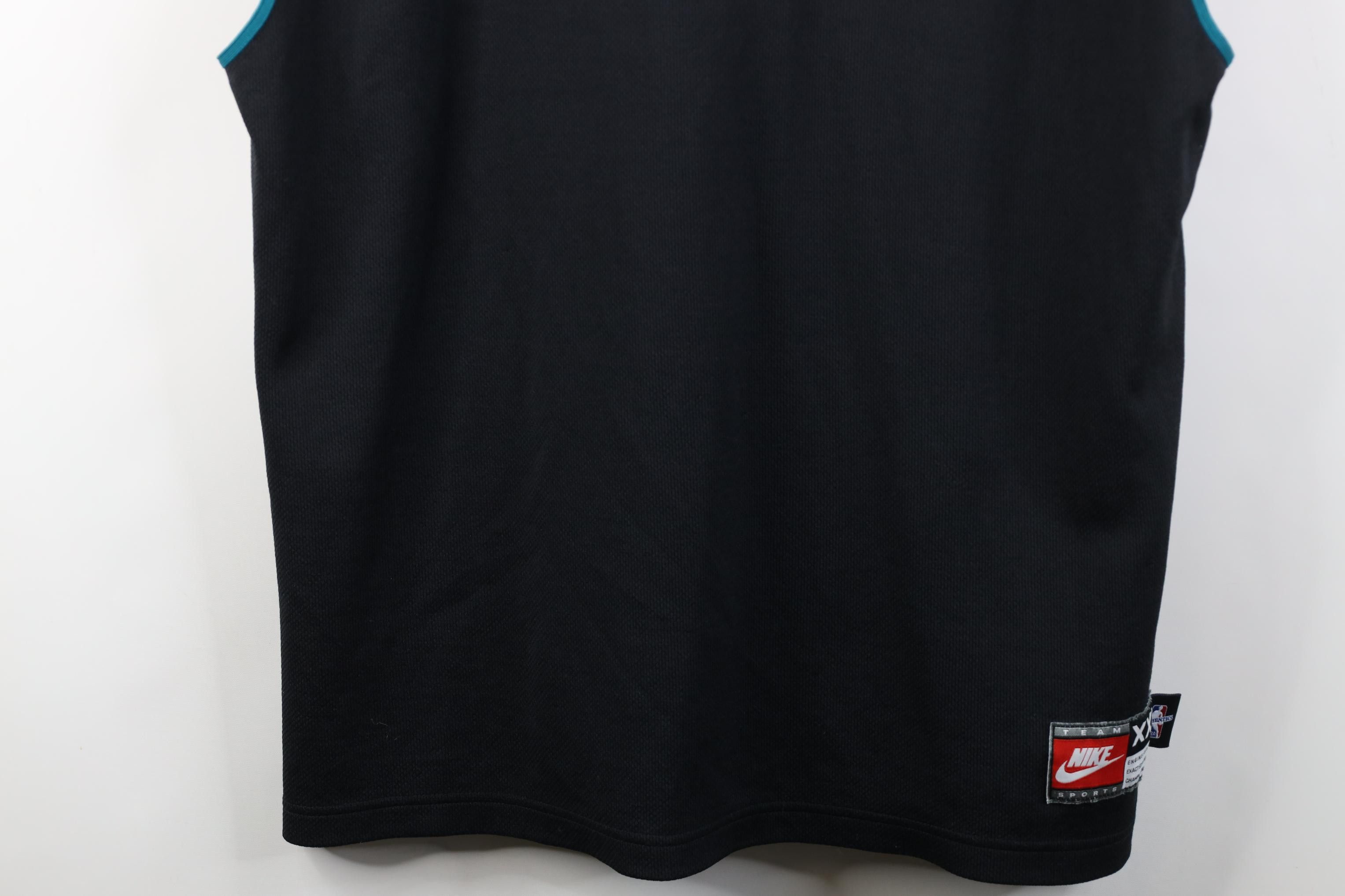 Nike Vintage 90s Nike NBA Basketball Jersey Training Black Teal Size US XXL / EU 58 / 5 - 3 Thumbnail