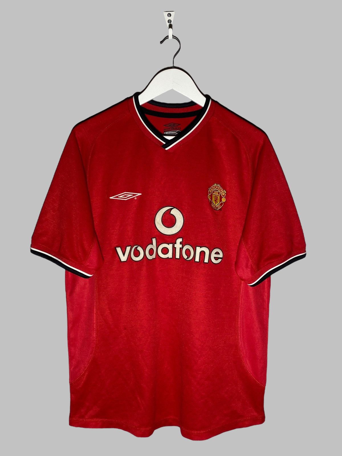 Umbro Vintage Umbro Manchester United 2000/01 Home Football Shirt Size US M / EU 48-50 / 2 - 1 Thumbnail