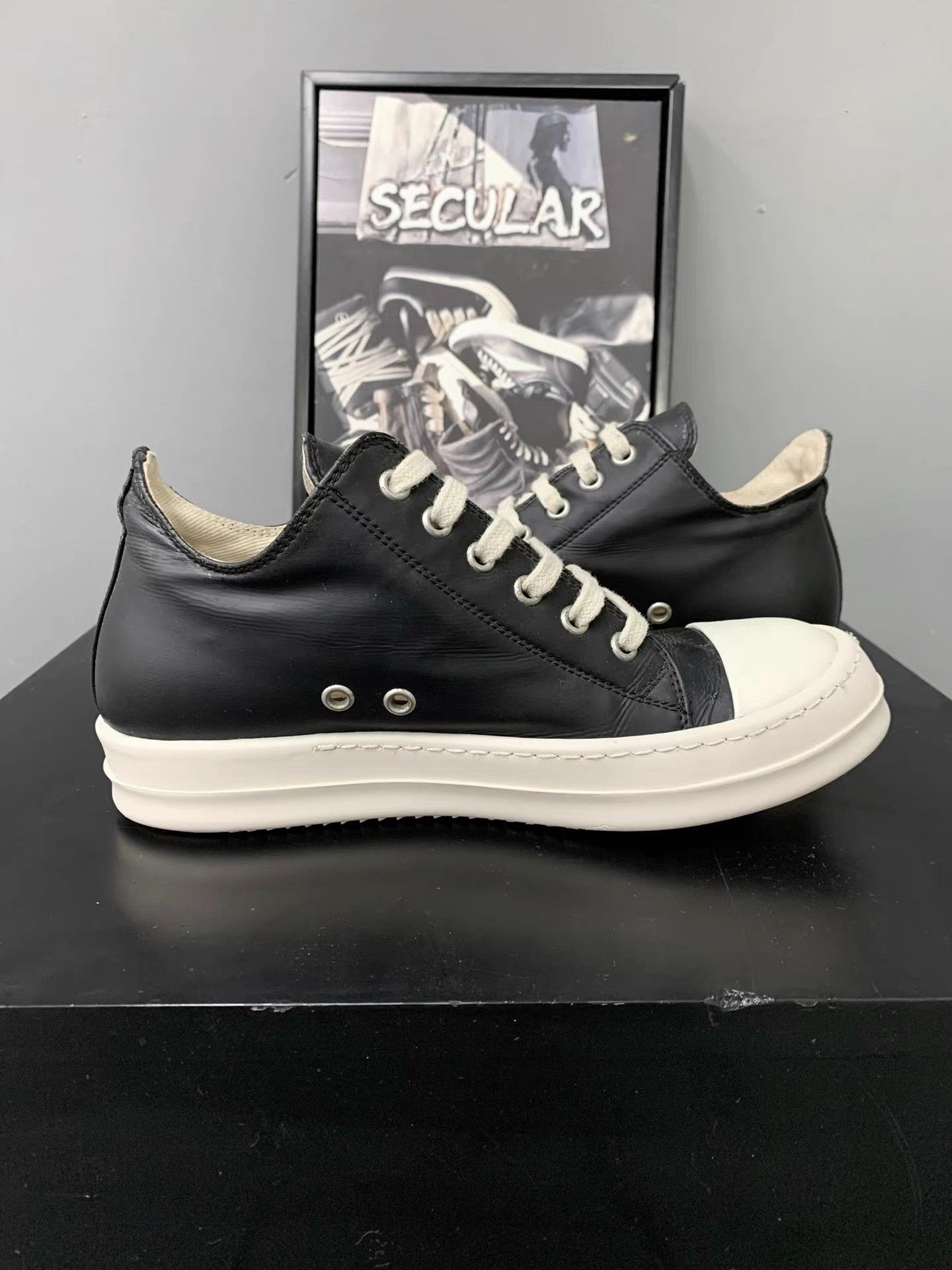 Rick Owens Rick Owens Low-Top Big Converse K34 Size US 6 / IT 36 - 5 Thumbnail