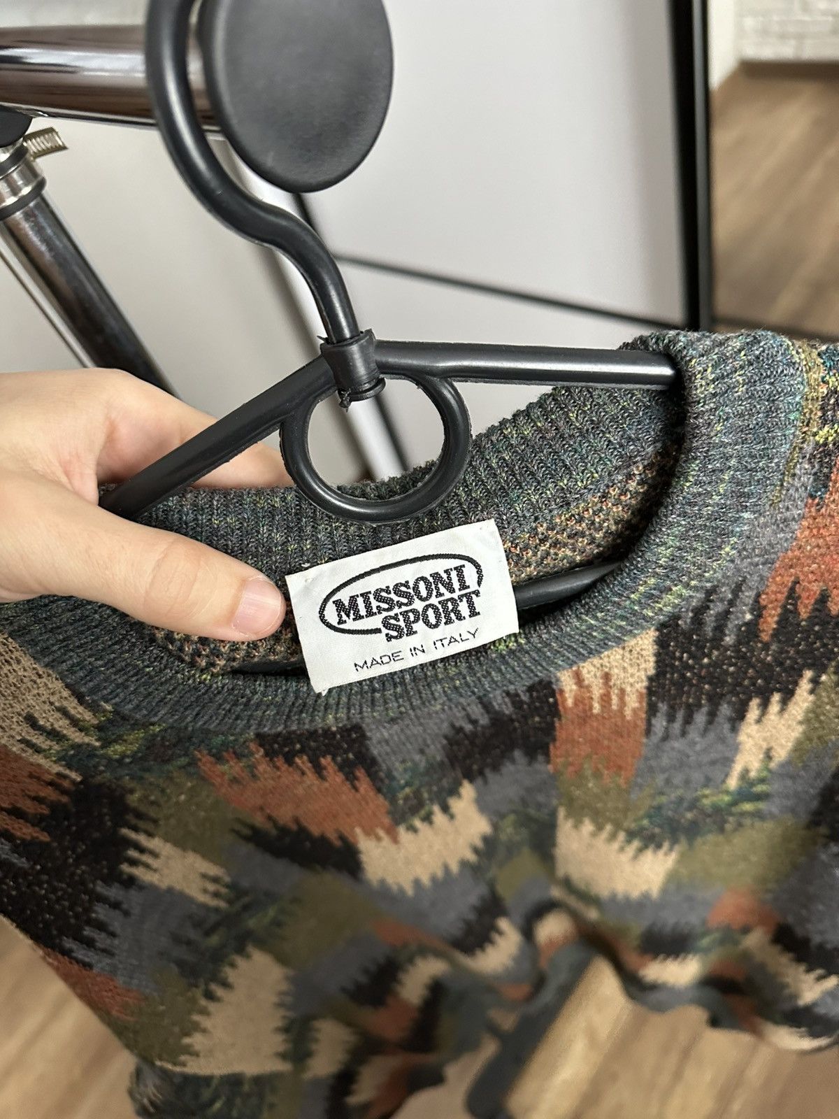 Missoni Missoni Italy Vintage Knit Sweater Pullover 90s Size US XL / EU 56 / 4 - 8 Thumbnail