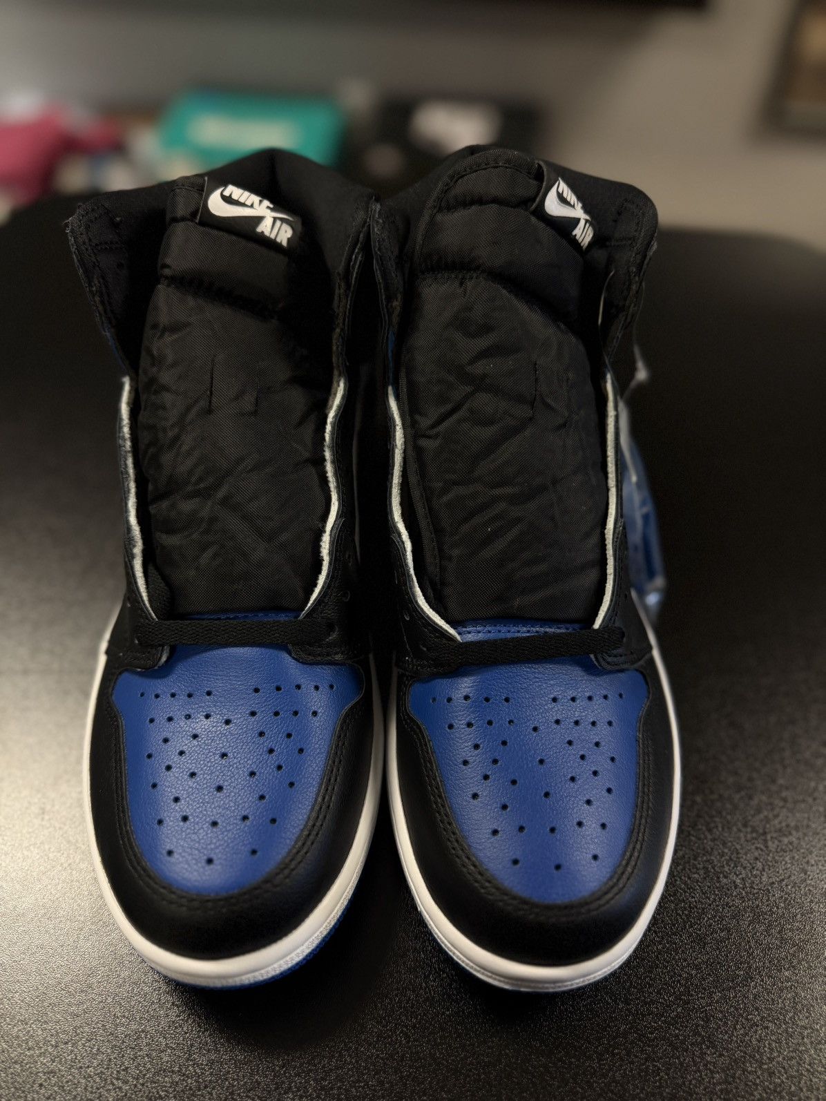 Jordan Brand × Nike Jordan 1 Hyper Royal Blue Size 10.5 (NEW) (555088-041) Size US 10.5 / EU 43-44 - 5 Thumbnail