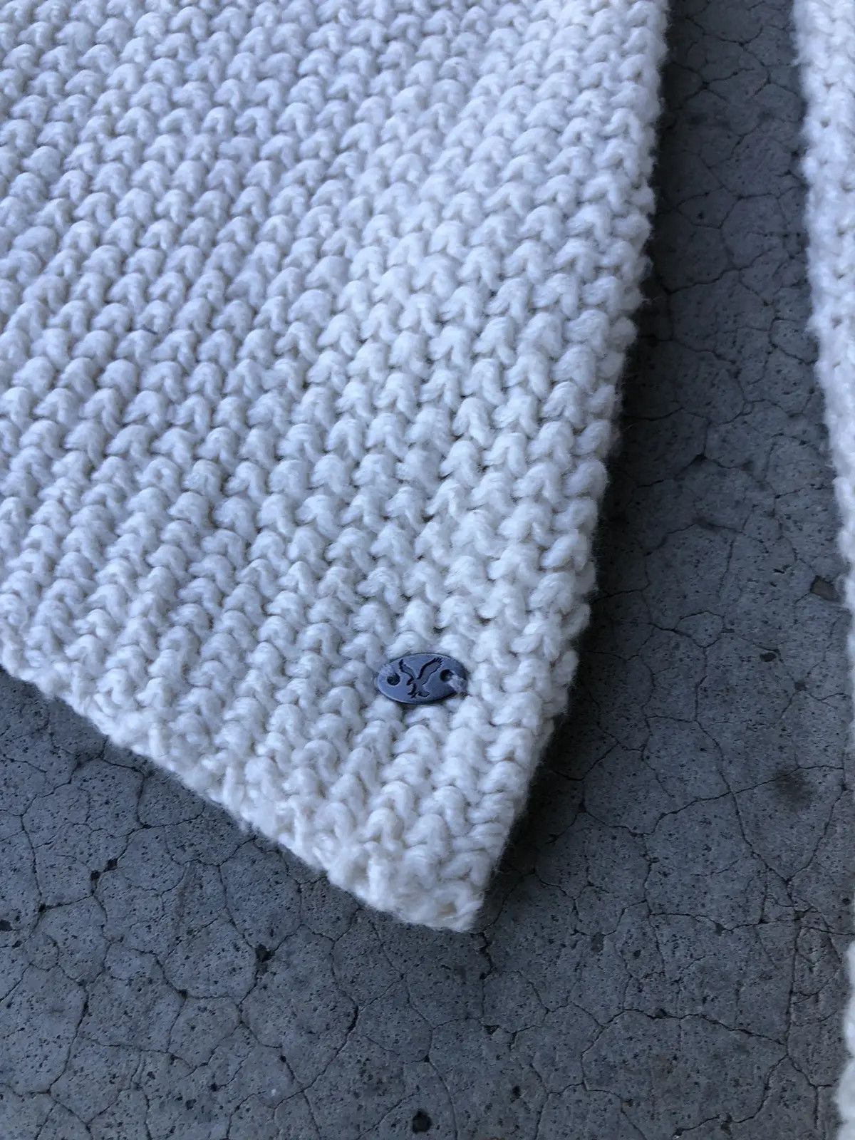 Aran Isles Knitwear × Japanese Brand American Eagle Memeri/Jumper Pureknit Sweater Size US S / EU 44-46 / 1 - 5 Thumbnail