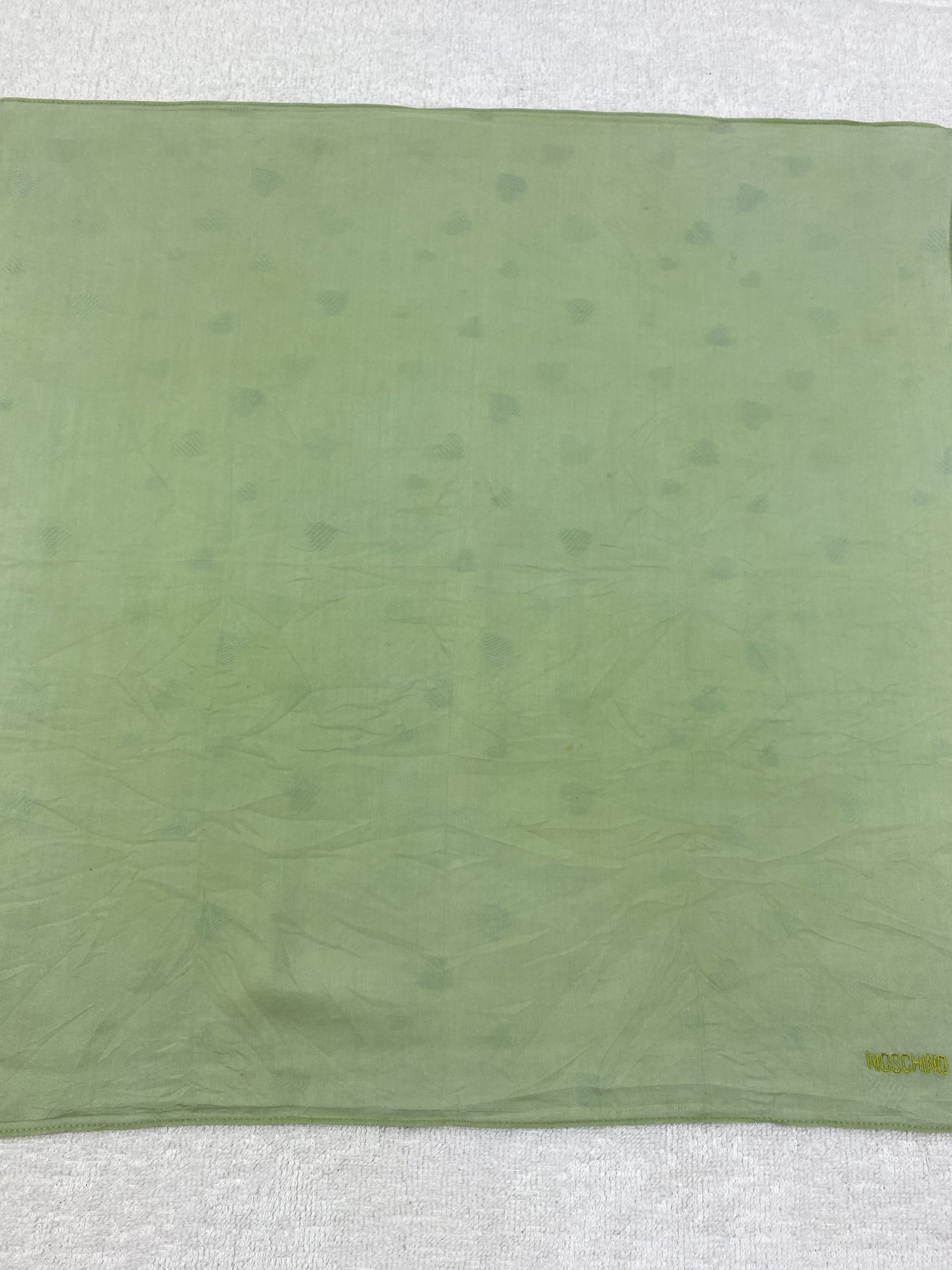 Vintage Moschino Handkerchief / Bandana / Neckerchief Size ONE SIZE - 6 Thumbnail