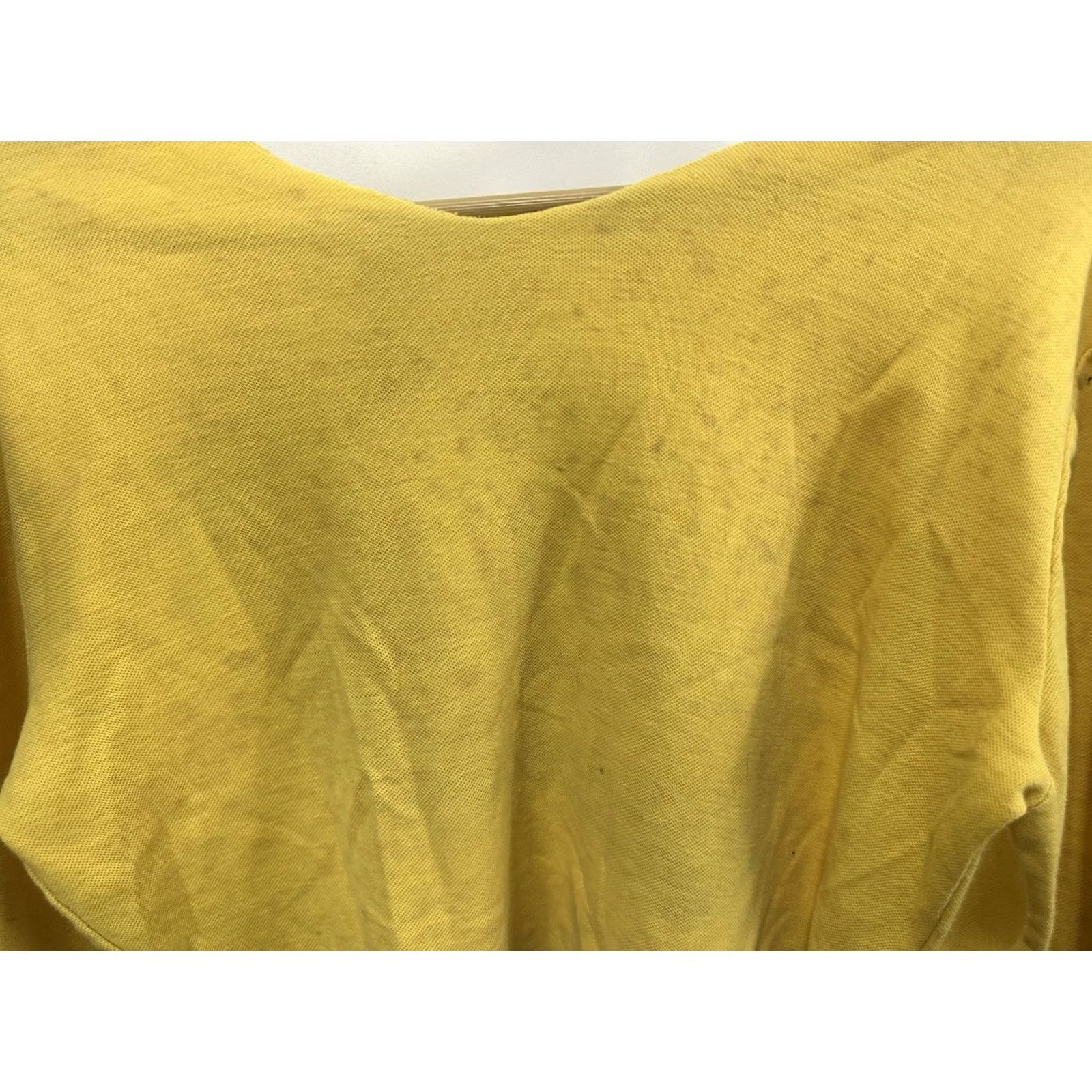 Yamaha VTG 80s Yamaha Hallman USA Motocross Cropped Jersey M Women Yellow Shirt Size M / US 6-8 / IT 42-44 - 7 Thumbnail
