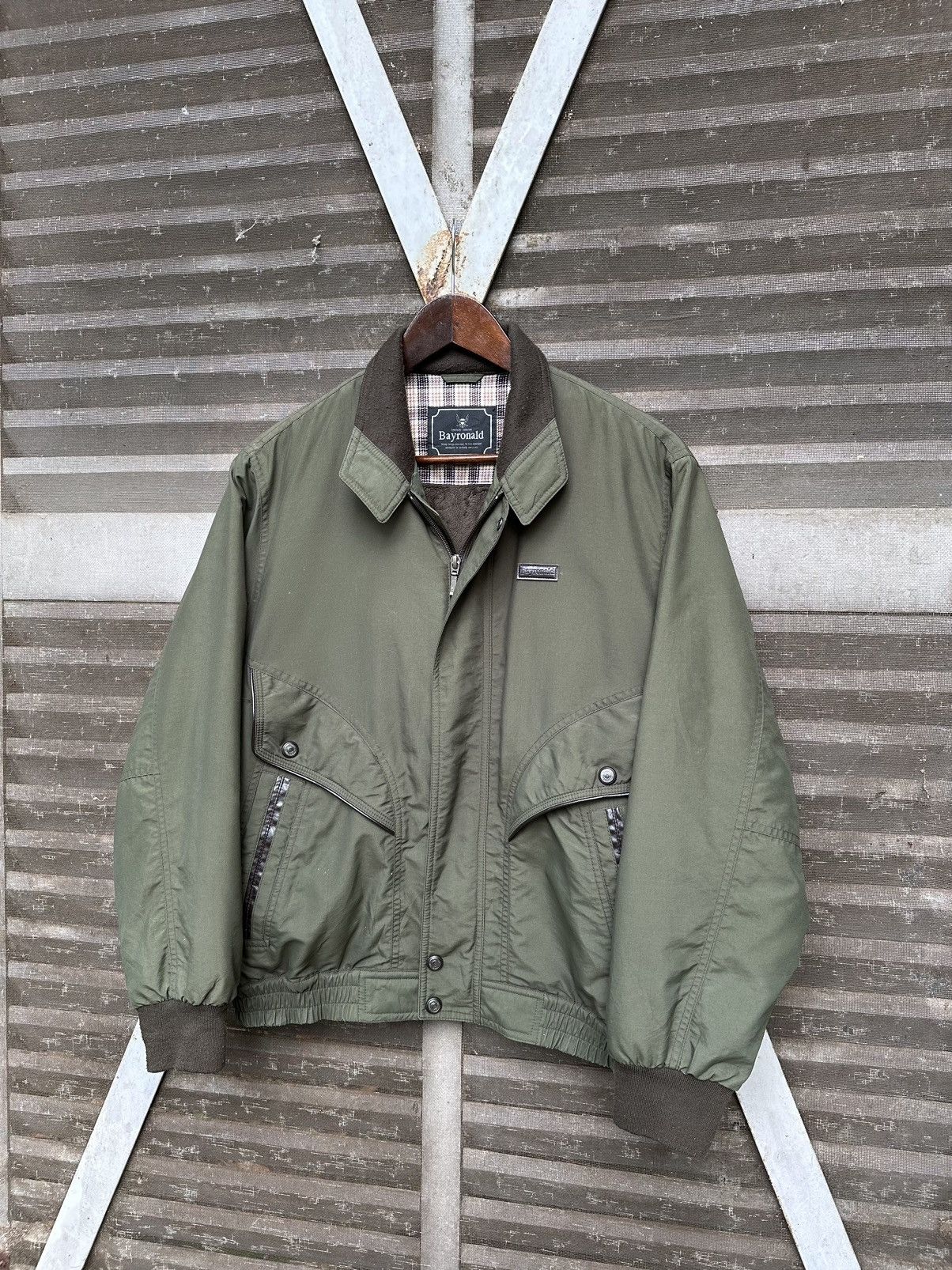 Japanese Brand   Bayronald Military Style Bomber Jacket | Grailed