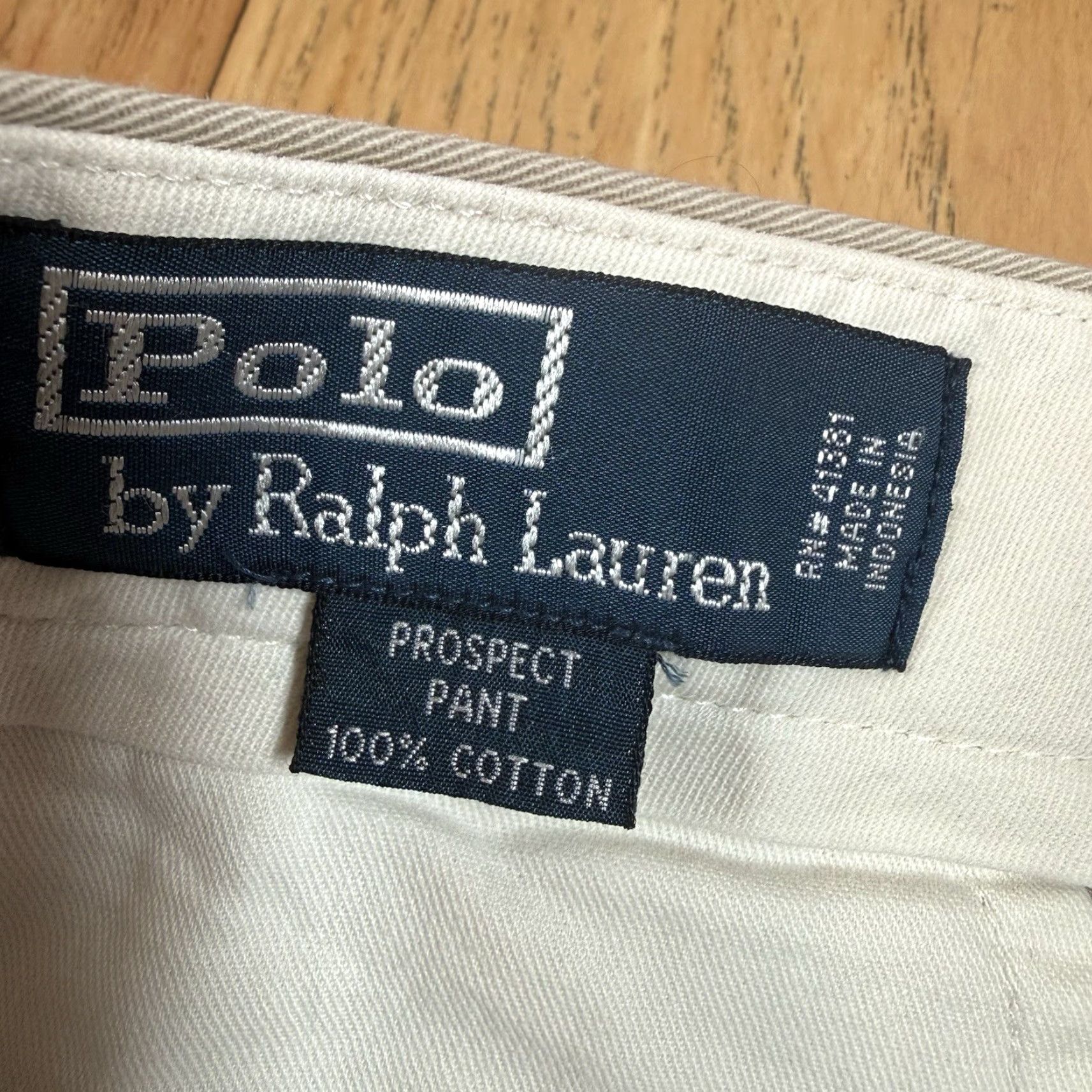 Polo Ralph Lauren VTG Polo Ralph Lauren Prospect Pants Mens 32x30 Khaki Chino Dress Straight Relaxed Beige Straight Pants Mens 32 Size US XS / EU 42 / 0 - 5 Thumbnail