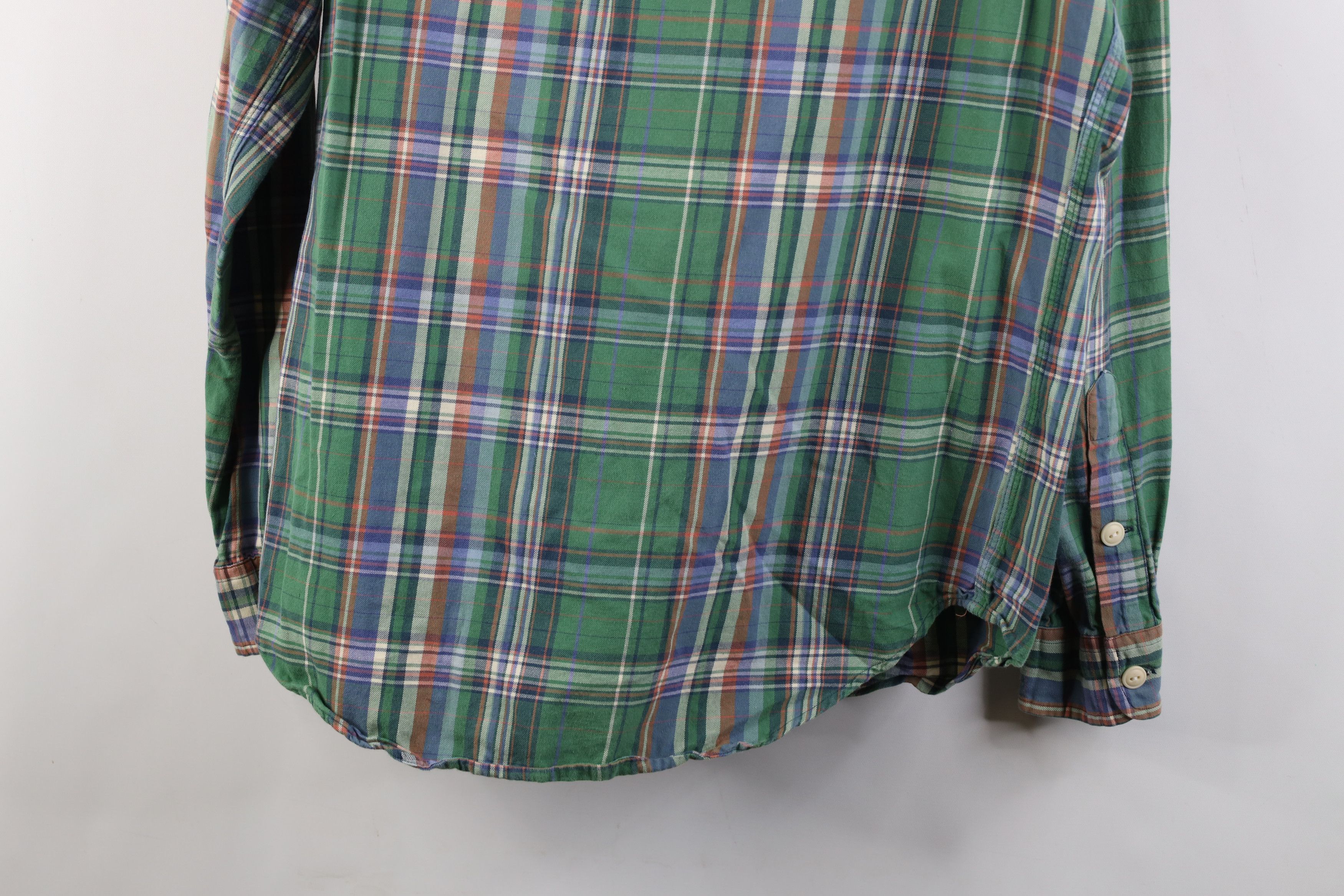 Ralph Lauren Vintage 90s Ralph Lauren Madras Plaid Flannel Button Shirt Size US M / EU 48-50 / 2 - 15 Thumbnail