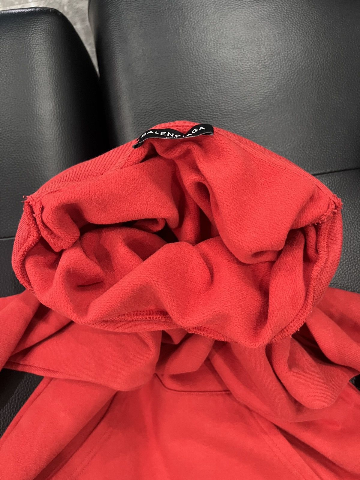 Balenciaga Balenciaga by Demna 2017 Wave Logo Hoodie Size US XXS / EU 40 - 11 Thumbnail