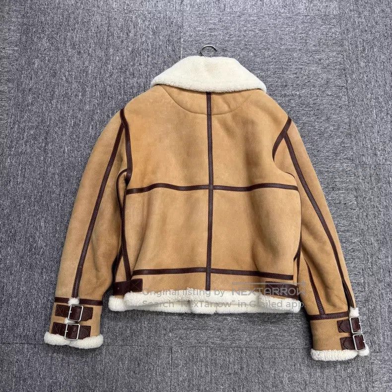 Loewe Loewe Leather and Fur Blazer Size US S / EU 44-46 / 1 - 2 Thumbnail