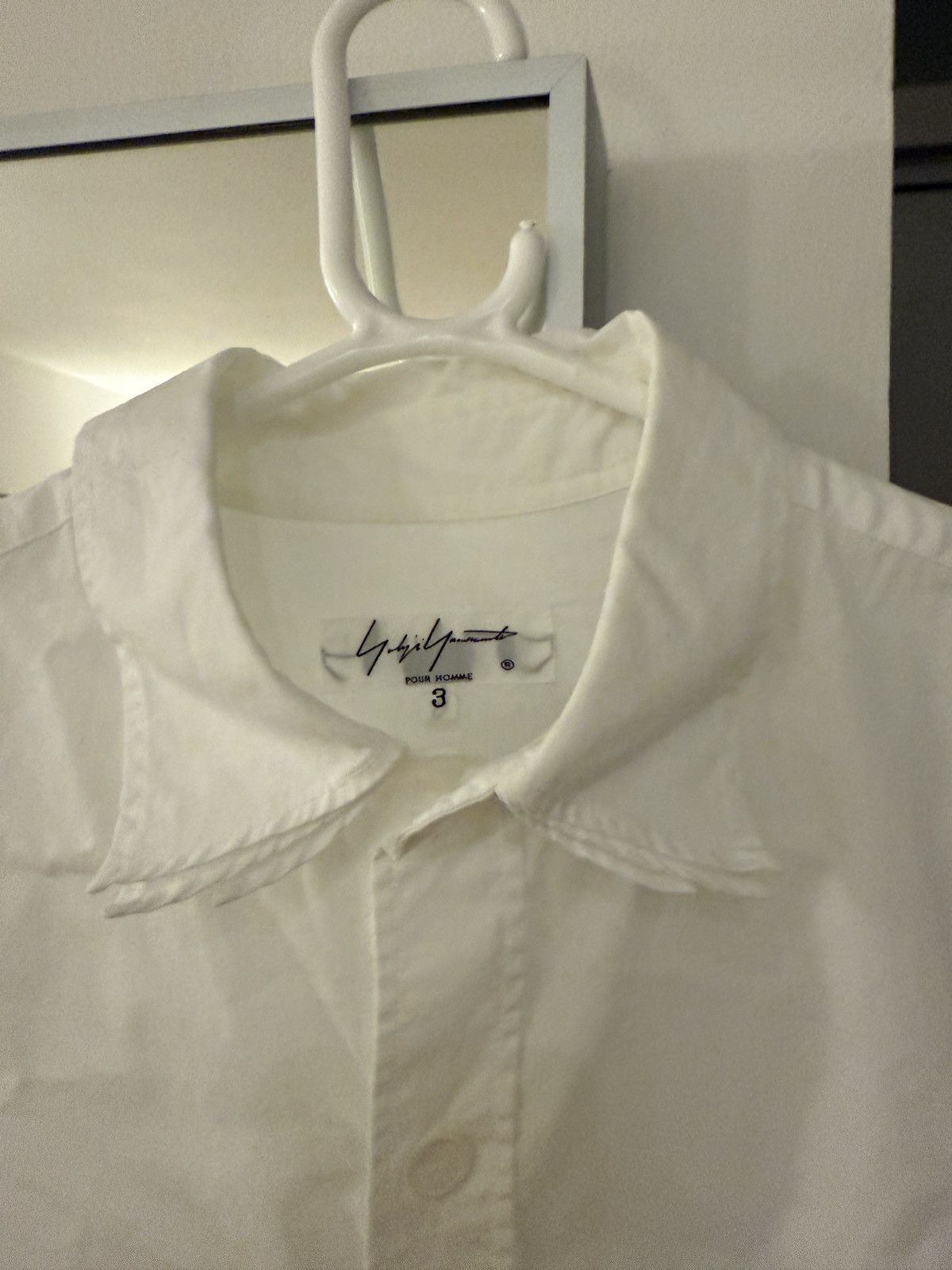 Yohji Yamamoto Yohji Yamamoto Dress Shirt Size US L / EU 52-54 / 3 - 4 Thumbnail
