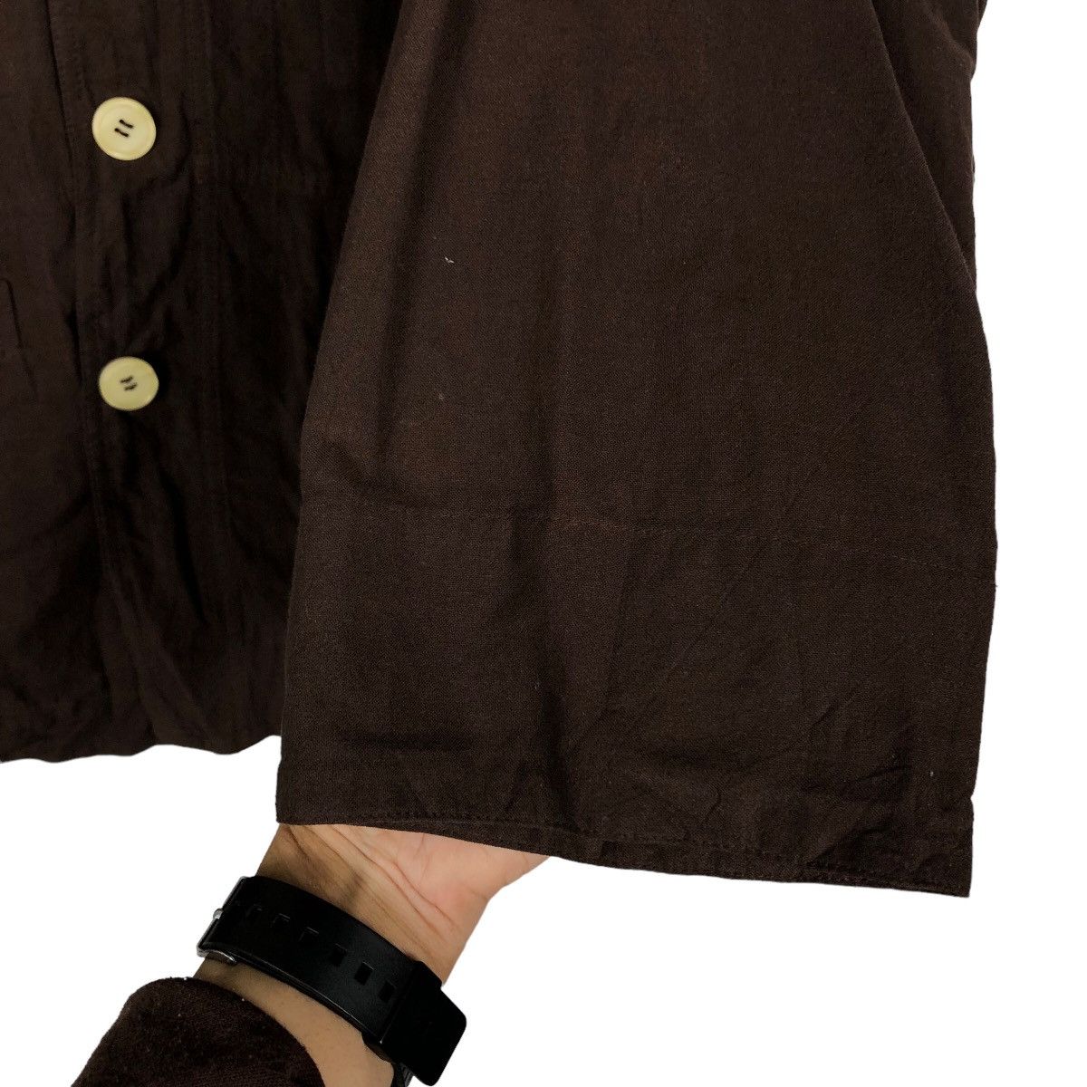 Issey Miyake 🔥Vintage Big Pocket Shirt Jacket Work Yacco Maricard Japan Size US L / EU 52-54 / 3 - 15 Thumbnail