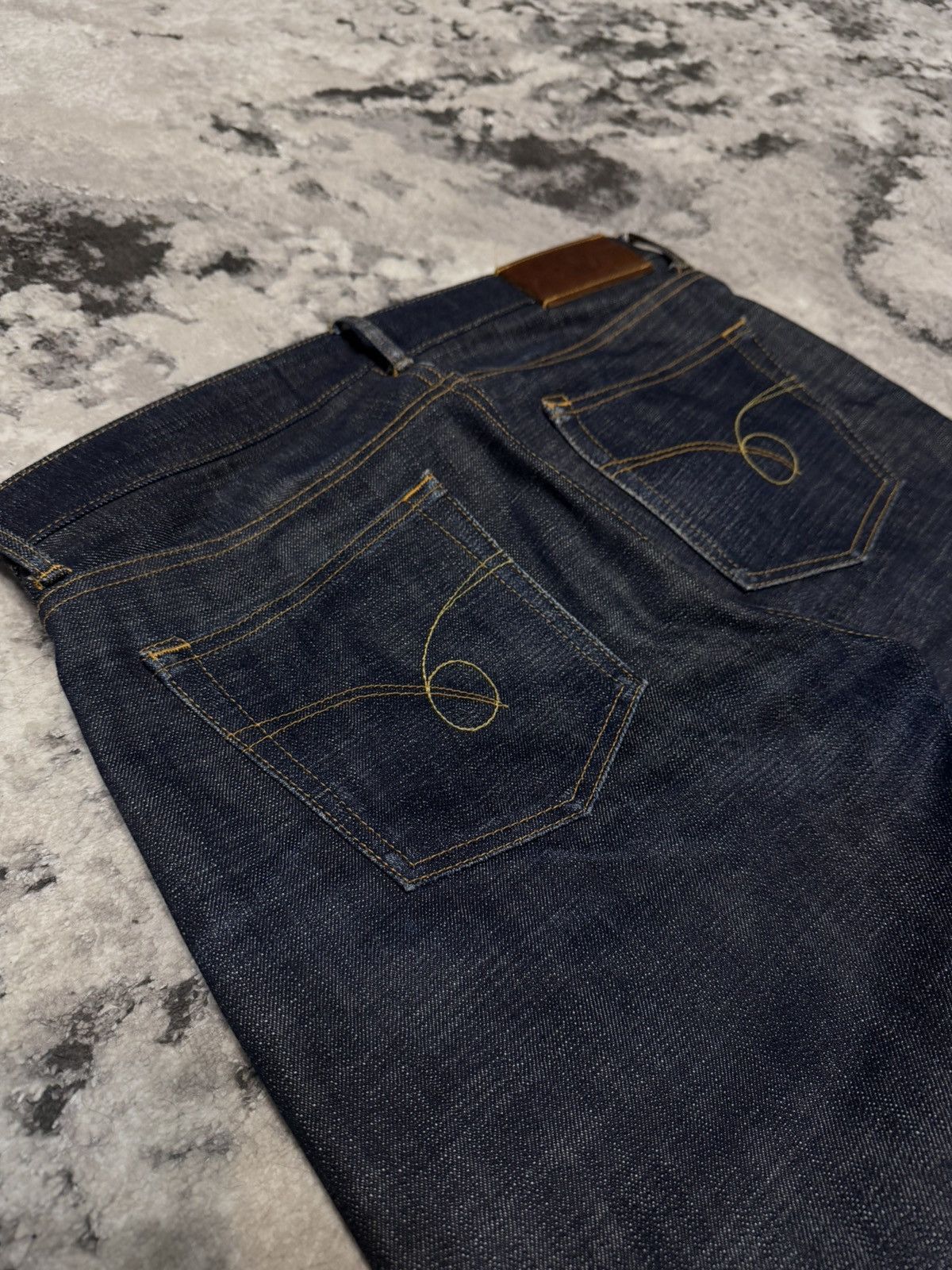 Japan Blue Crazy Japan Blue Selvedge Indigo Jeans Hedi Yohji Raf Miyake Size US 31 - 15 Thumbnail