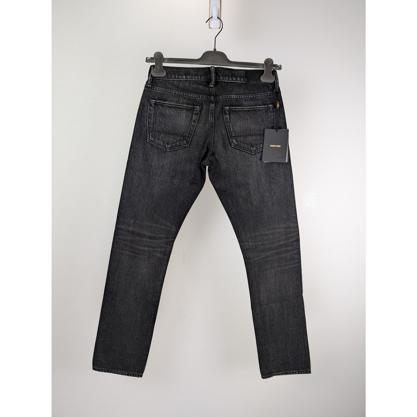 Tom Ford o1rshd1 Slim Denim Jeans in Black Size US 30 / EU 46 - 8 Thumbnail