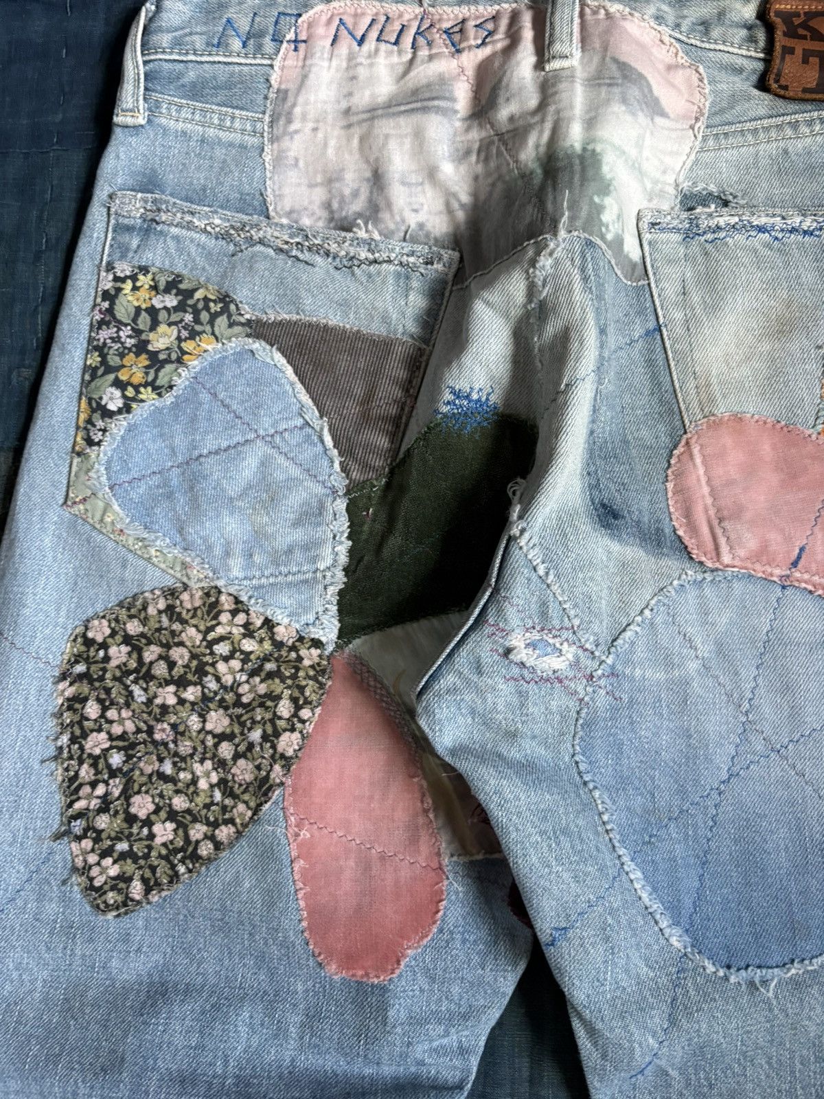 Kapital Kountry kapital clutch smile flare star hippie patchwork kountry Size US 30 / EU 46 - 12 Thumbnail