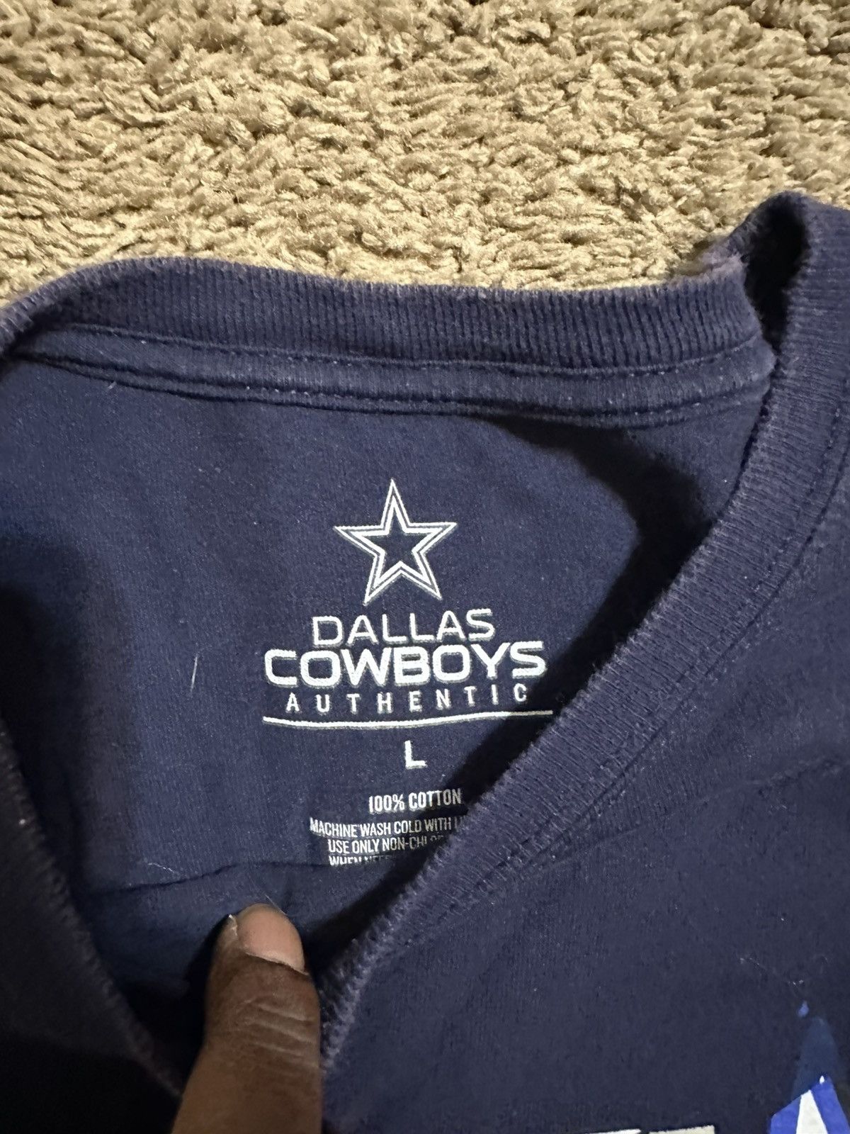 NFL Vintage NFL Dallas Cowboys shirt 00s size Large Size US L / EU 52-54 / 3 - 3 Thumbnail