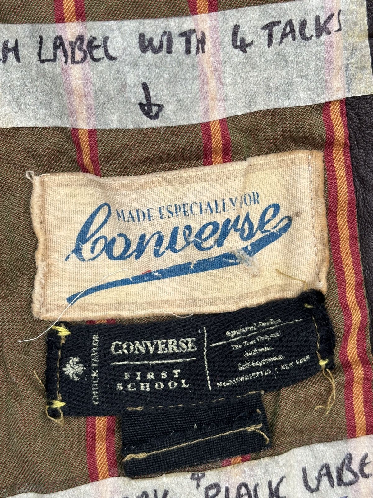 Converse Napoleon Corset Leather Vest Size XS / US 0-2 / IT 36-38 - 15 Thumbnail