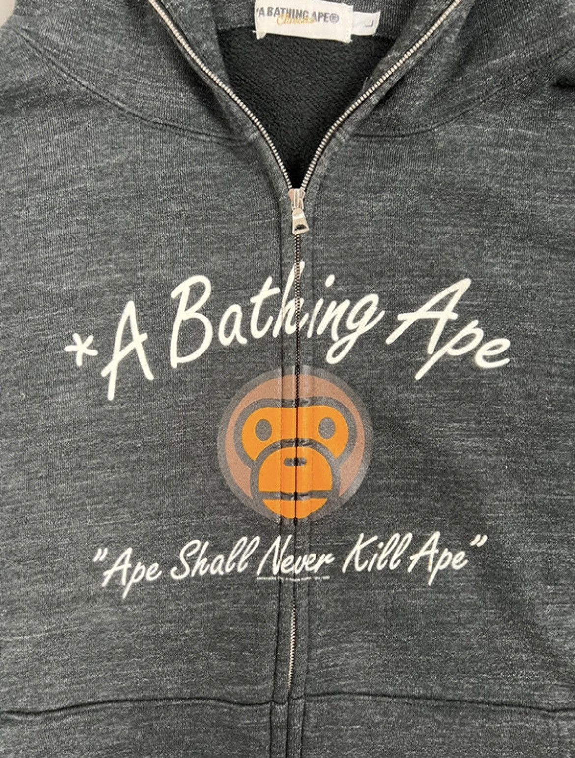 Bape Bape Zip Hoodie (L) A Bathing Ape Hoodie Size US L / EU 52-54 / 3 - 3 Thumbnail