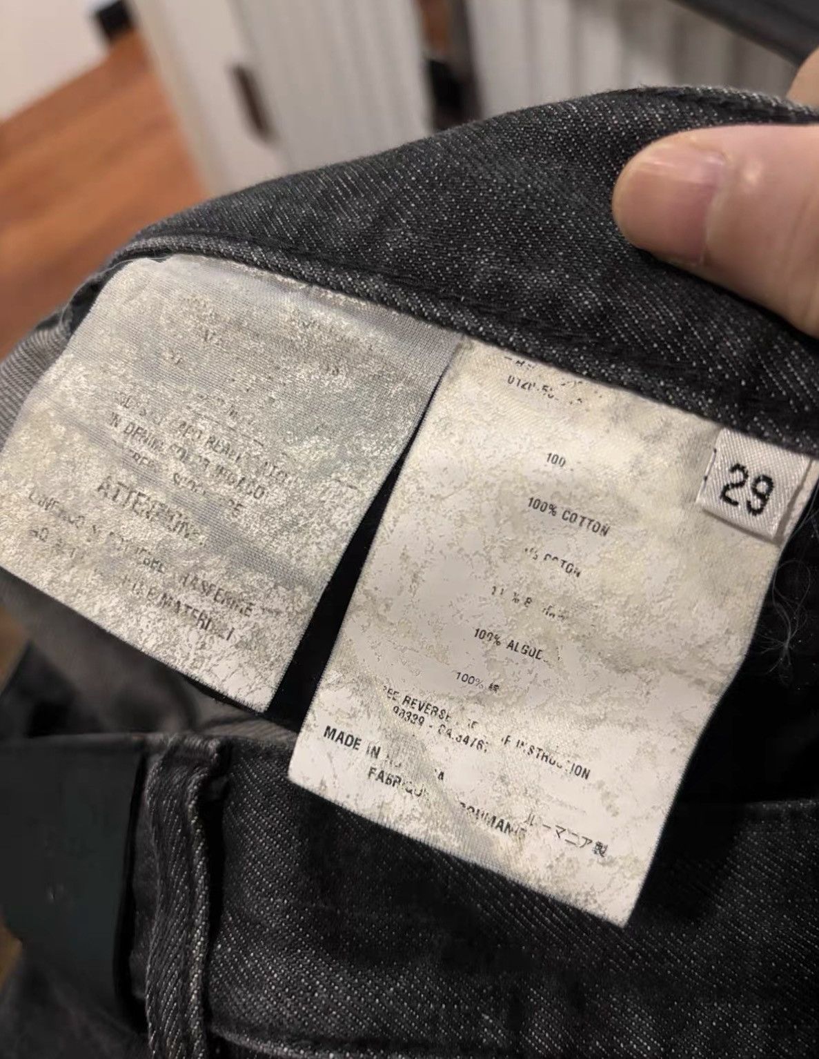 Prada Prada Classic Jeans with Leather Patch J2 Size US 32 / EU 48 - 8 Thumbnail