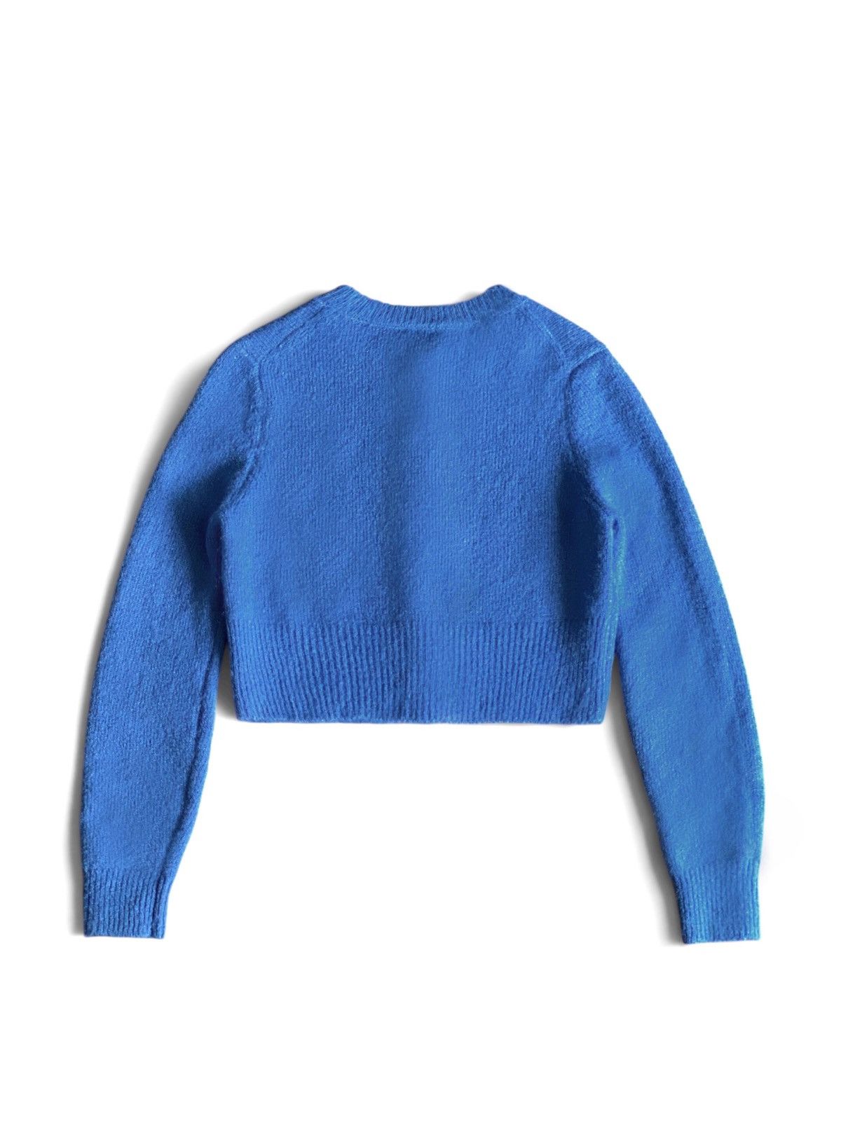 Marithe + Francois Girbaud Marithe + Francois Girbaud mohair wool blend knit crop cardi Size S / US 4 / IT 40 - 2 Thumbnail