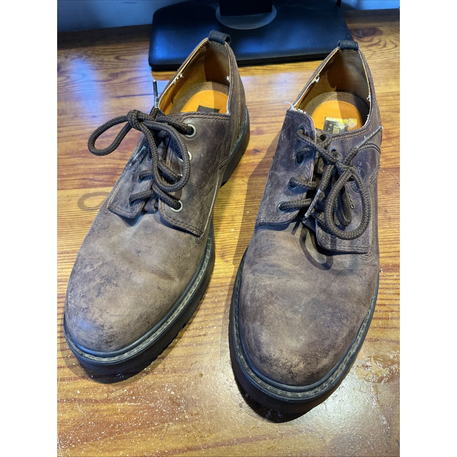 Timberland Timberland Stormbuck Waterproof Mens 11 Brown Leather Oxford Size US 11 / EU 44 - 2 Thumbnail