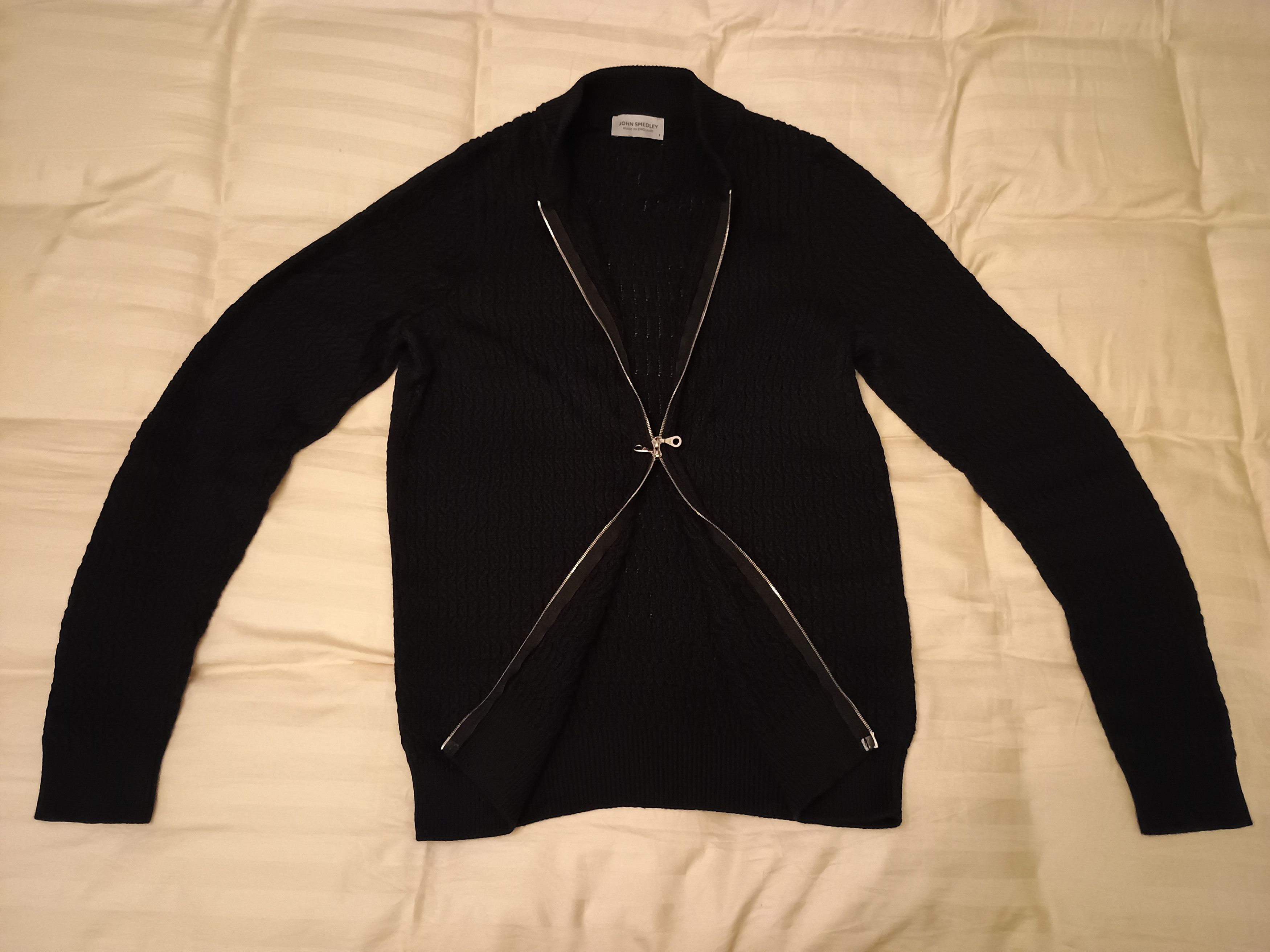 John Smedley John Smedley Knitted Bomber Size US S / EU 44-46 / 1 - 2 Thumbnail
