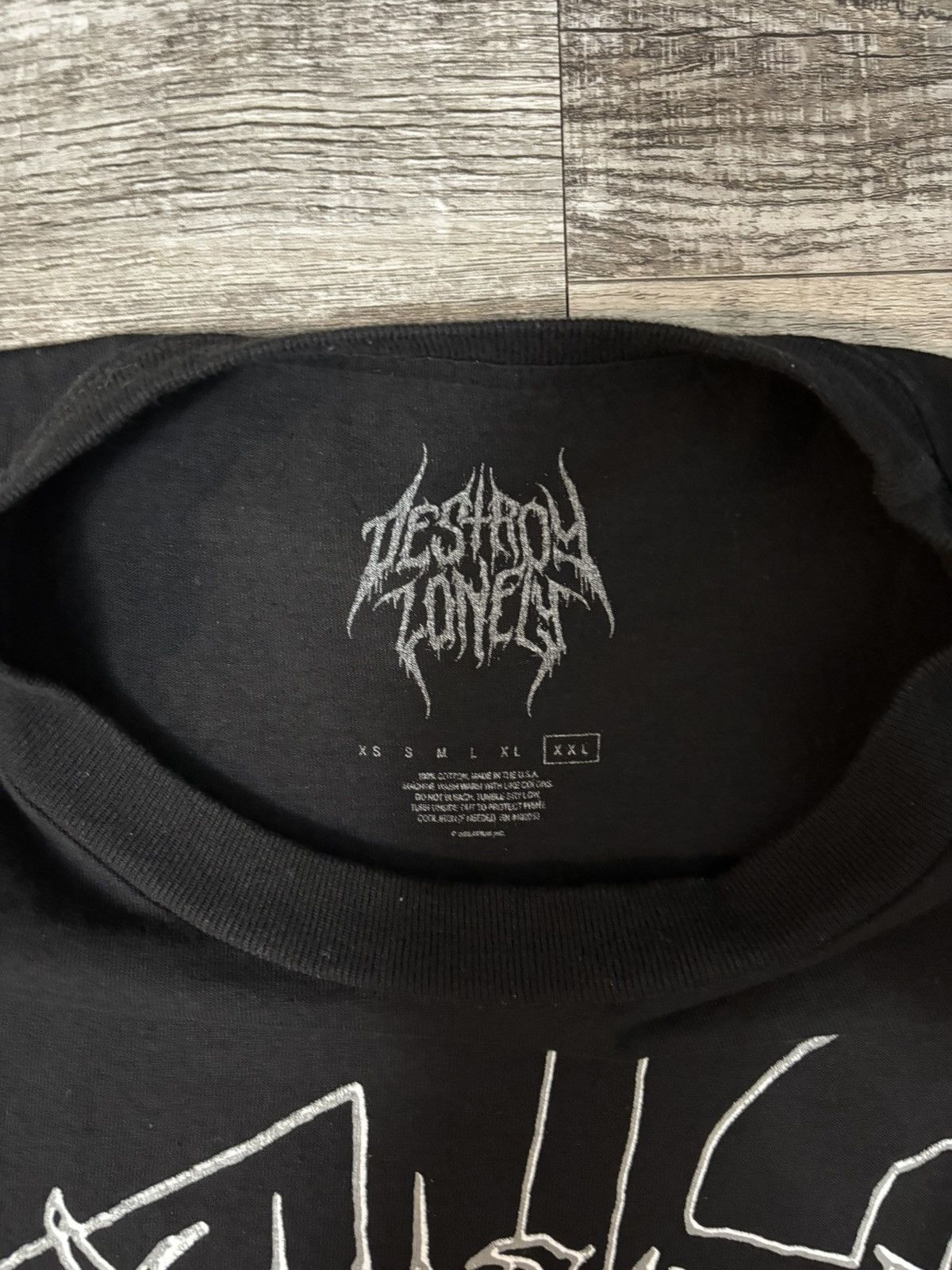 Destroy Lonely Destroy Lonely Antagonist Tour Merch Size US XXL / EU 58 / 5 - 4 Thumbnail