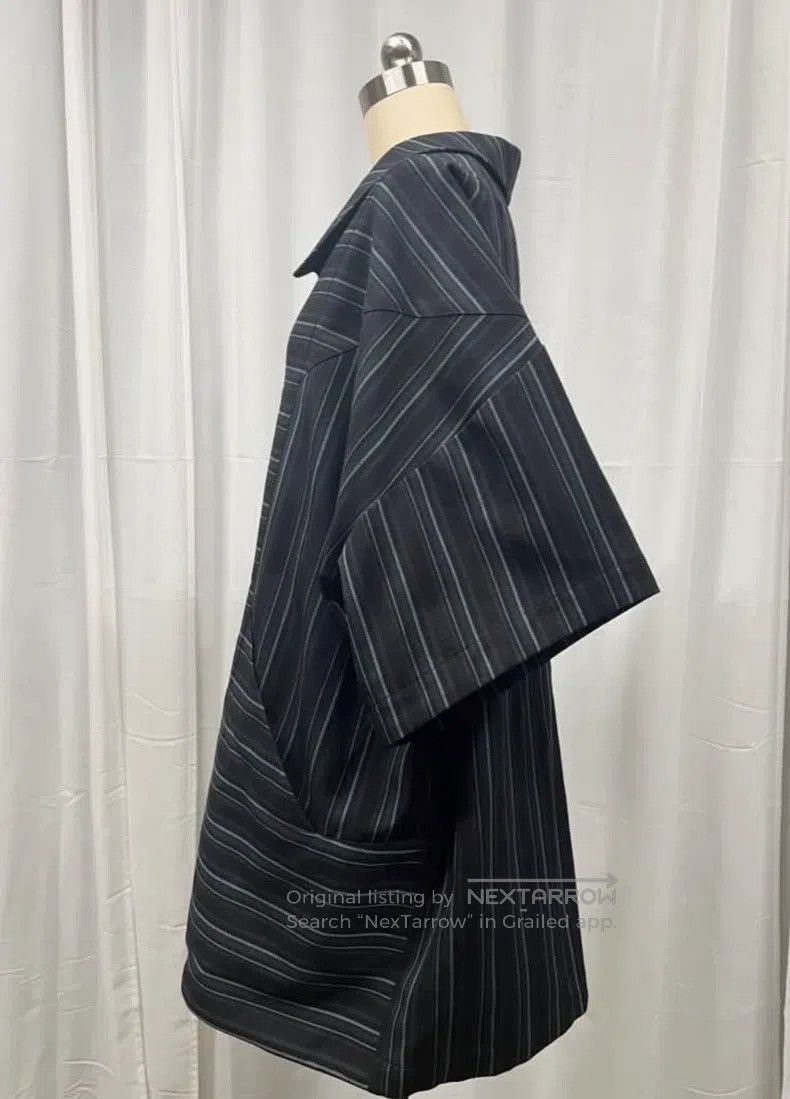 Kiko Kostadinov Kiko Kostadinov 19FW Midnight Striped Shirt, Wool Striped Size US M / EU 48-50 / 2 - 3 Thumbnail