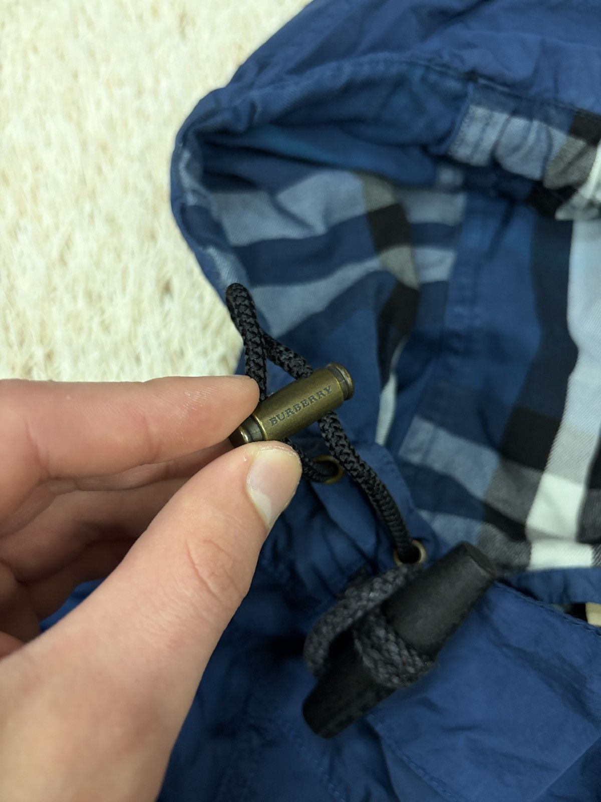 Burberry Burberry jacket Windbreaker Navy Multi-pocket men’s size 48 Size US M / EU 48-50 / 2 - 8 Thumbnail