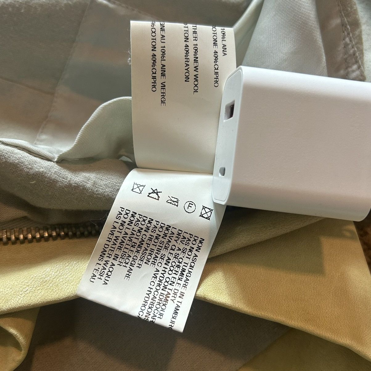 Rick Owens Rick Owens SS12 Naska High Neck Pearl Biker Jacket Size US M / EU 48-50 / 2 - 5 Thumbnail