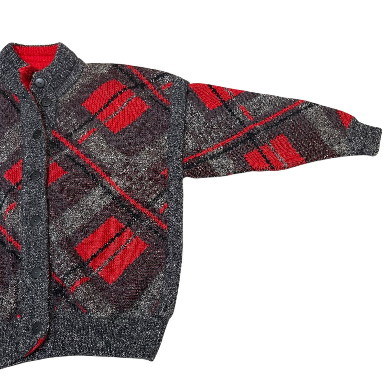 Bode Bode Cardigan Sweater West Germany Geometric Knit Multicolor Size US XXL / EU 58 / 5 - 8 Thumbnail