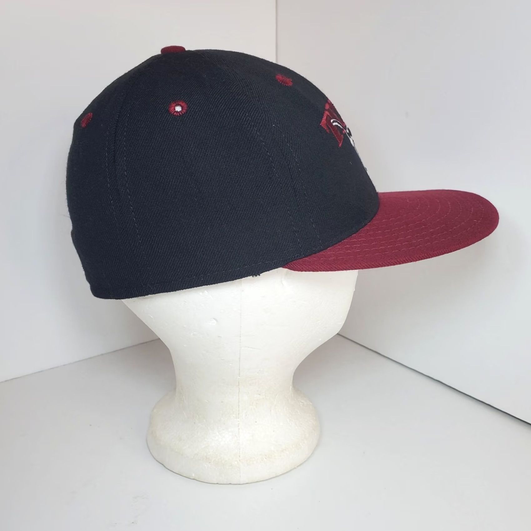 New Era VINTAGE New Era Texas Longhorns Wool Baseball Cap Hat Sz 7 59/50 Sport Athletic Vtg Size ONE SIZE - 6 Thumbnail