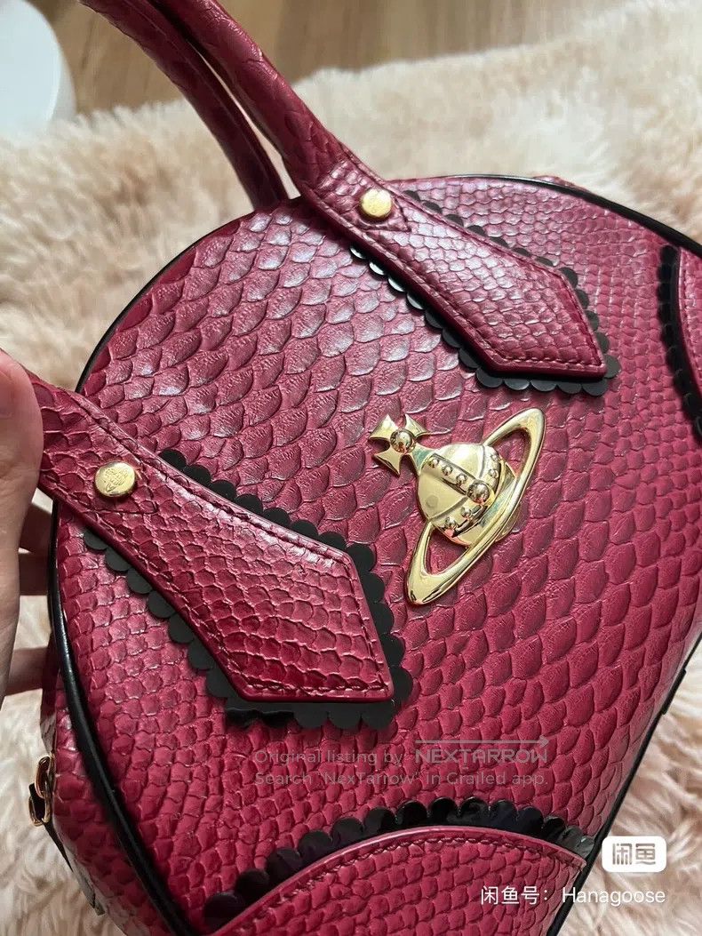 Vivienne Westwood Vivienne Westwood size os Vintage Bowling Bag with Red and Size ONE SIZE - 8 Thumbnail