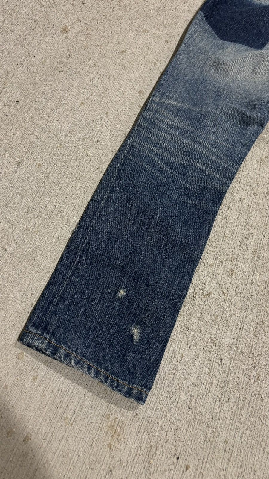 Undercover Undercover AW2004 But Beautiful Lace Print Denim Size 26" / US 2 / IT 38 - 11 Thumbnail